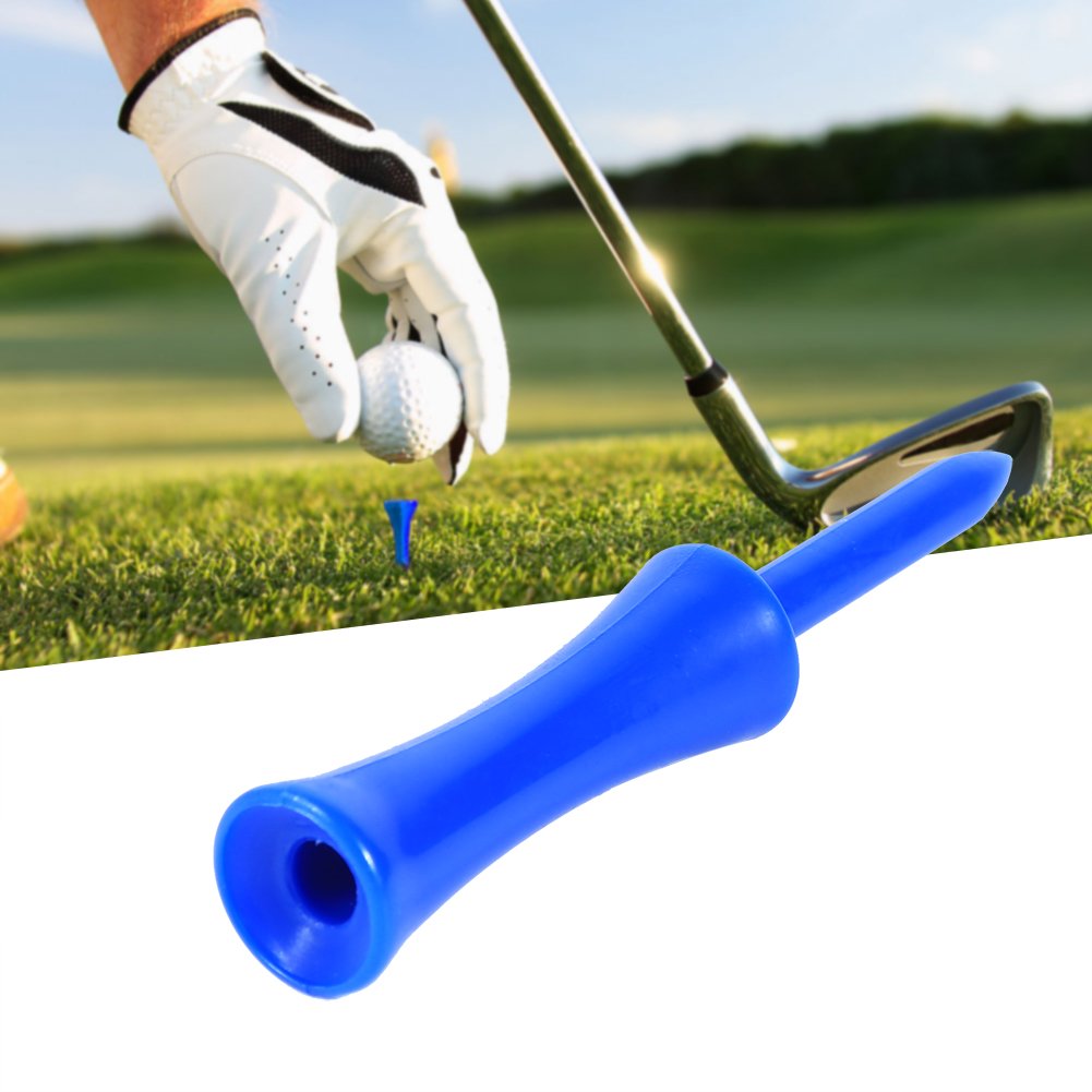 100 Pcs Plastic Step Down Golf Tees - Durable Golf Accessories for Driving Range & Course Practice | Perfect for Beginners & Pro Golfers (Outdoor Sports Equipment)