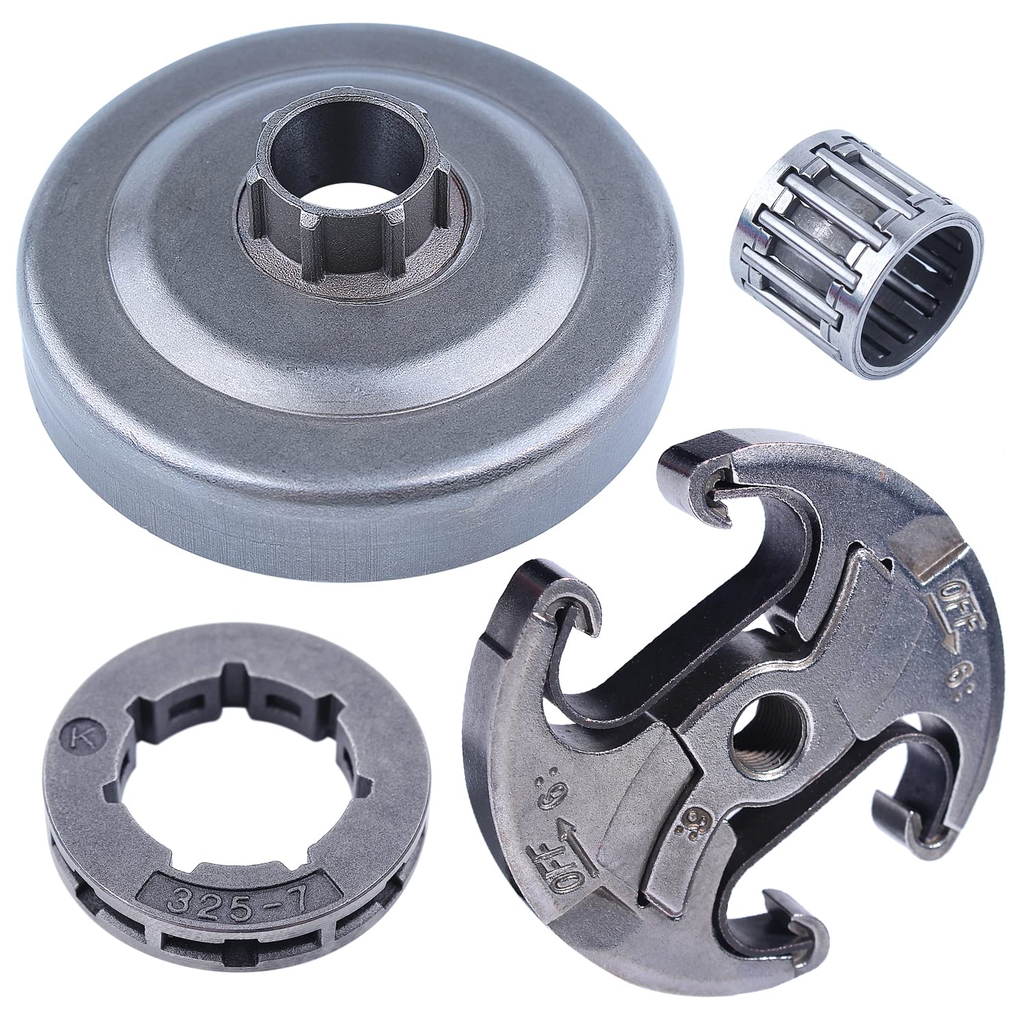 HUSQVARNA 340 345 346 XP 350 351 353 Chainsaw Clutch Drum Sprocket Rim Kit - .325