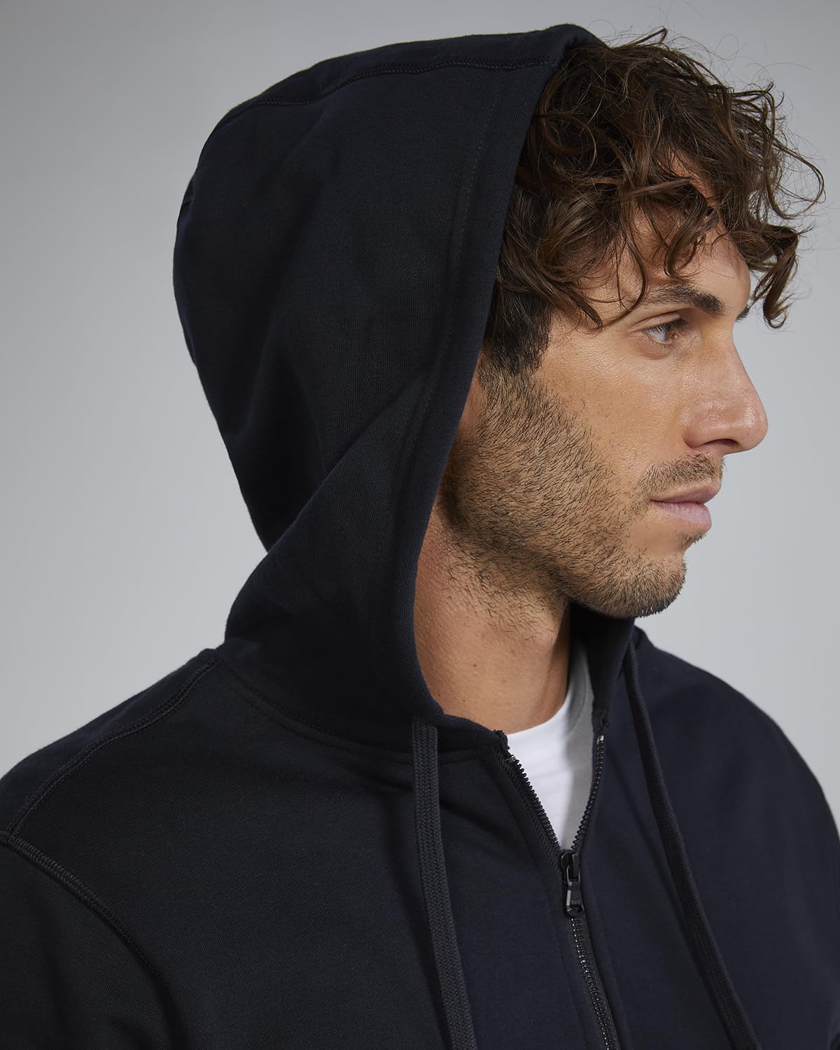 TYR Ultrasoft Heavyweight Terry Full Zip Hoodie for Men & Women - Comfortable Workout & Lounge Wear for Gym, Running, and Casual Outfits