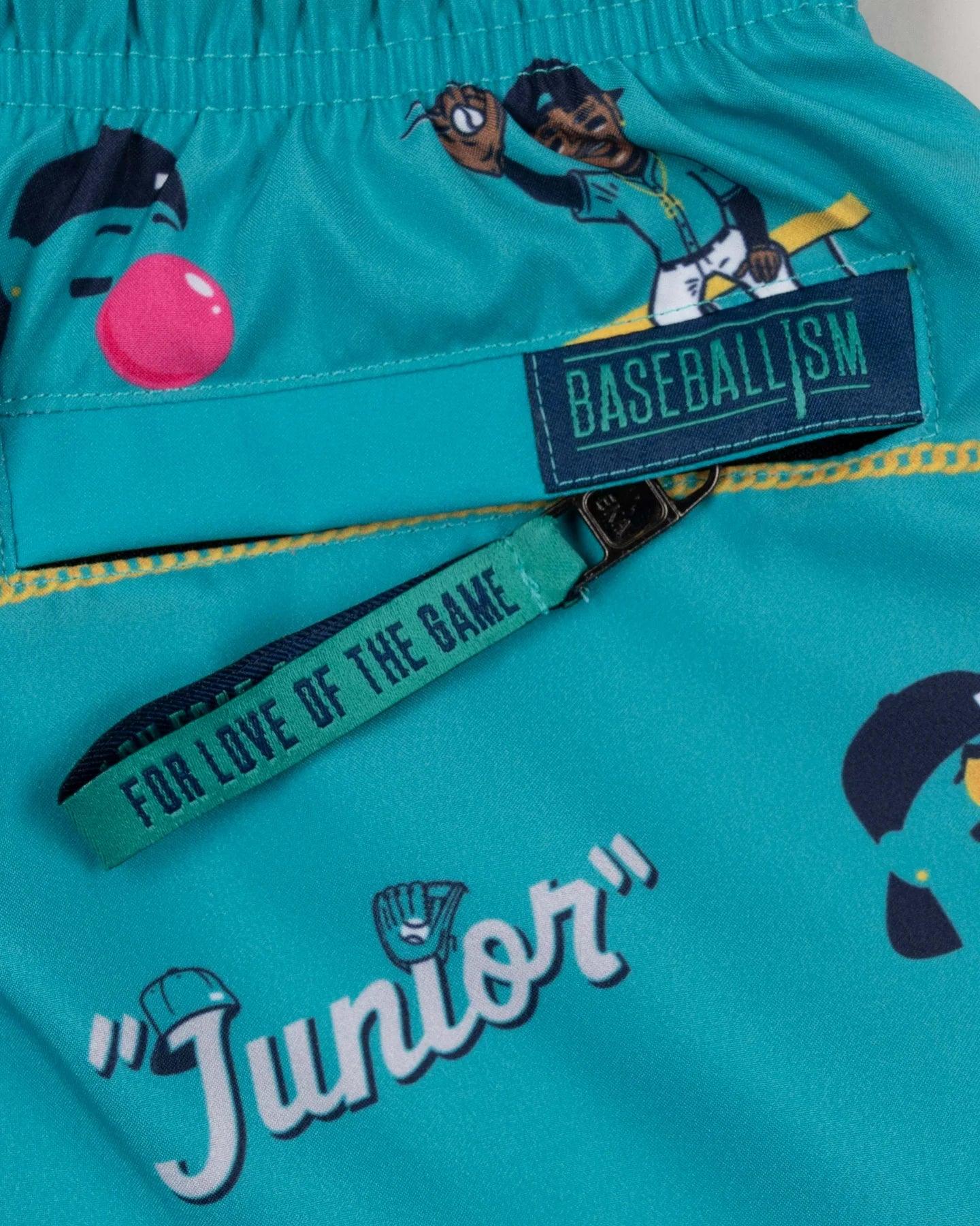 Baseballism Ken Griffey Jr. Cage Trunks for Youth - Perfect for Baseball Practice & Games | Comfortable Athletic Shorts for Young Players