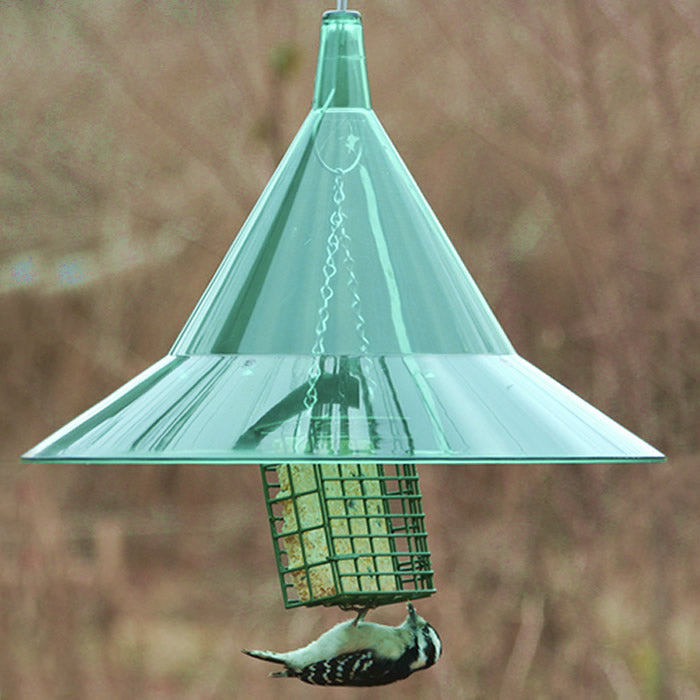 Arundale Premium Emerald Squirrel Guard - Protect Bird Feeders from Squirrels | Durable Metal Mesh for Outdoor Garden & Backyard Use