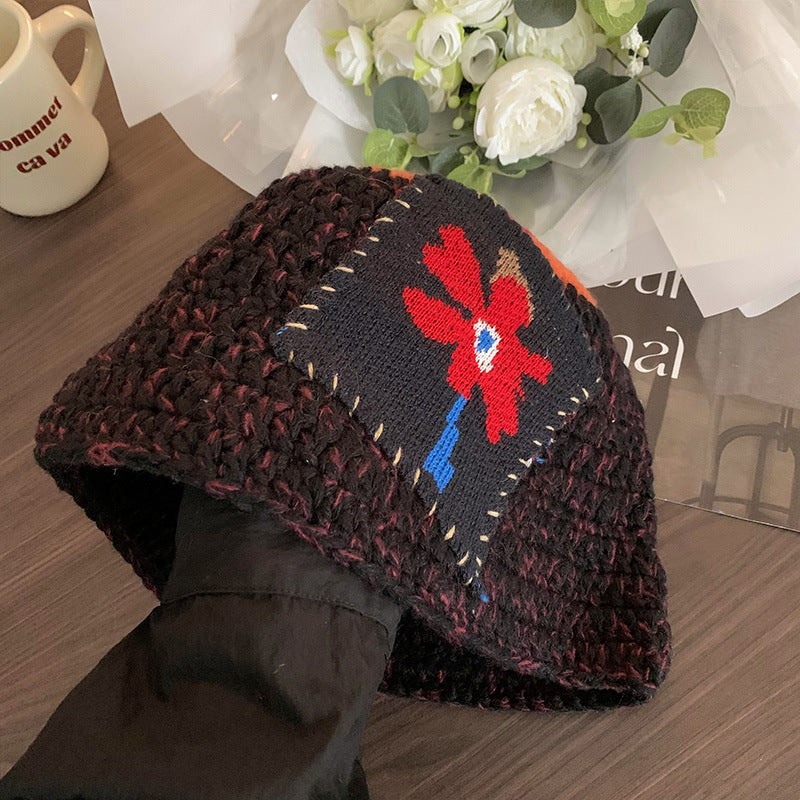 Women's Simple Knitting Bucket Hat - Stylish & Comfortable Sun Protection for Outdoor Activities, Beach, and Travel