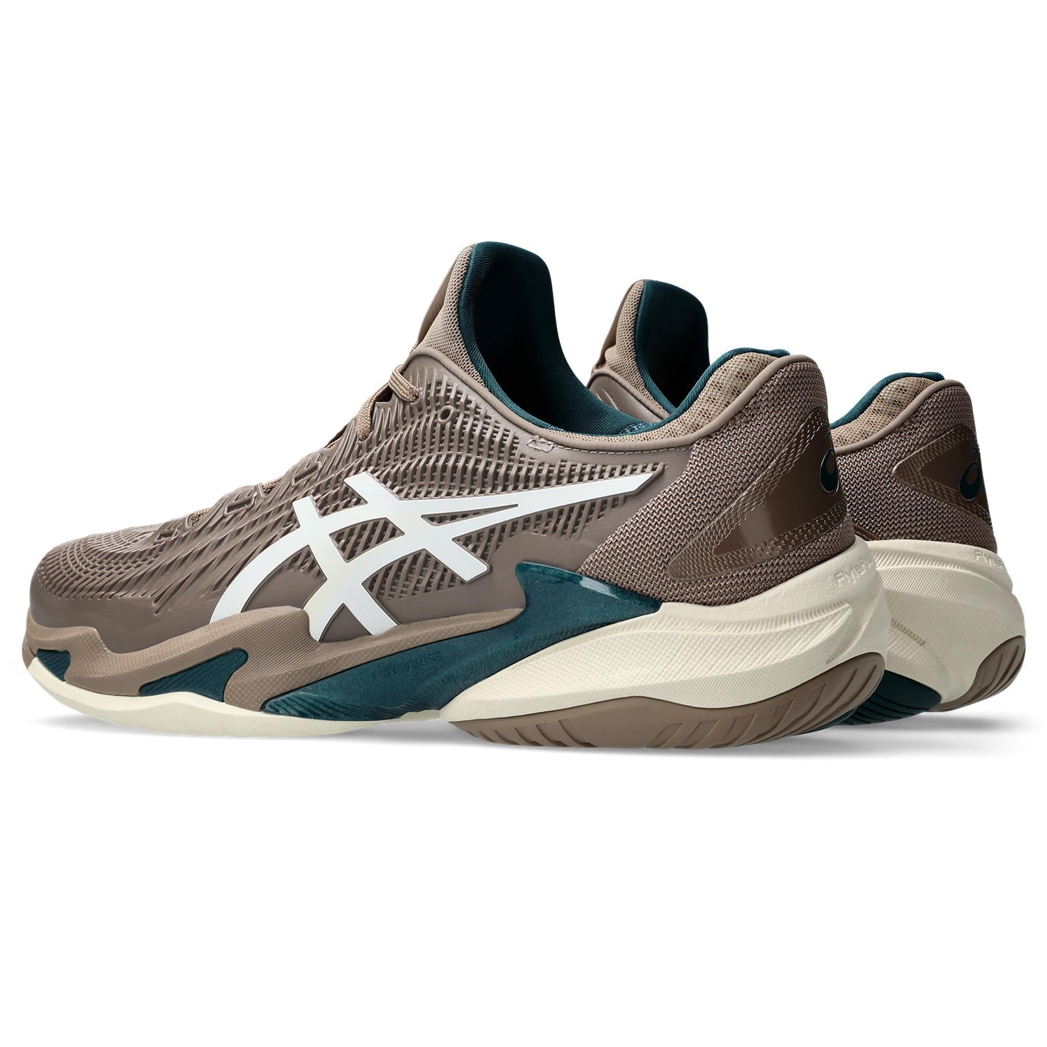 ASICS Court FF 3 Men's Tennis Shoes - Grey/White | High-Performance Tennis Footwear for Competitive Play & Court Training