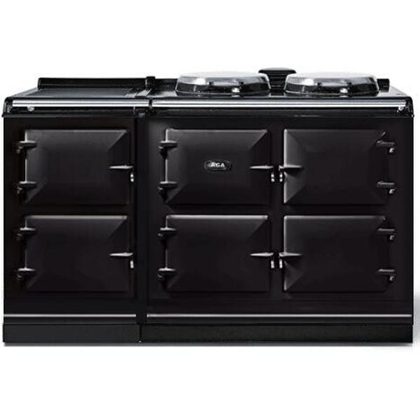 AGA 60-Inch eR7 150 Classic Electric Range with Induction Hot Cupboard - AER7560IBLK | Professional Kitchen Appliance for Home Chefs & Cooking Enthusiasts | Perfect for Modern Kitchens & Gourmet Meal Preparation