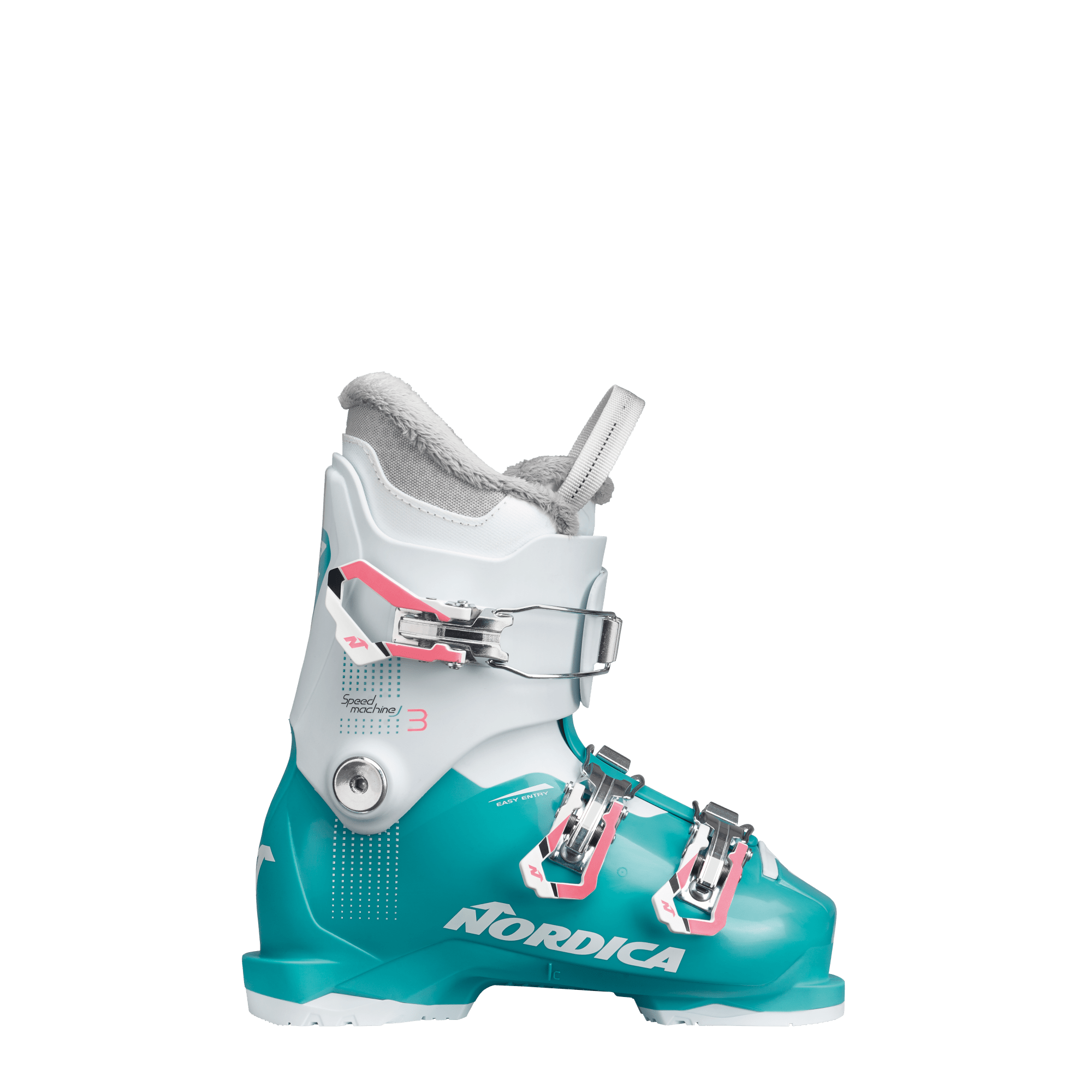 Nordica Speedmachine J 3 Ski Boots for Girls 2026 - High-Performance Youth Ski Boots for Alpine Racing & All-Mountain Skiing