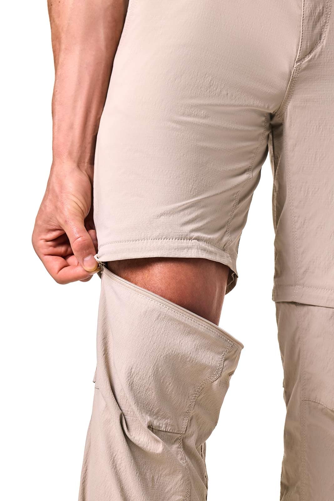Coolibar UPF 50+ Men's Miller Convertible Pants - Sun Protective Outdoor Hiking & Travel Convertible Trousers for UV Protection