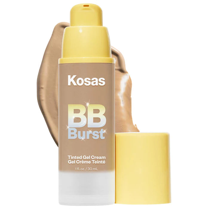 Kosas BB Burst™ Hydrating Tinted BB Cream with Copper Peptides - Lightweight, Buildable Coverage for Daily Wear & Flawless Skin | Perfect for Work, Date Night & Travel