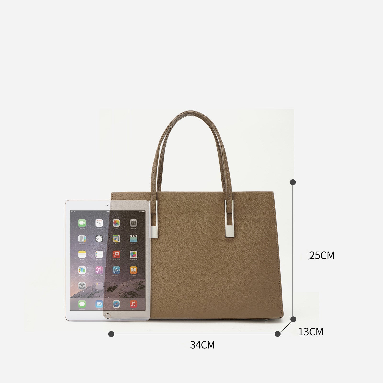 Structured Everyday Tote Bag for Women - Durable Work & Travel Tote with Pockets - Perfect for Office, Commute, Shopping & Beach Day Essentials