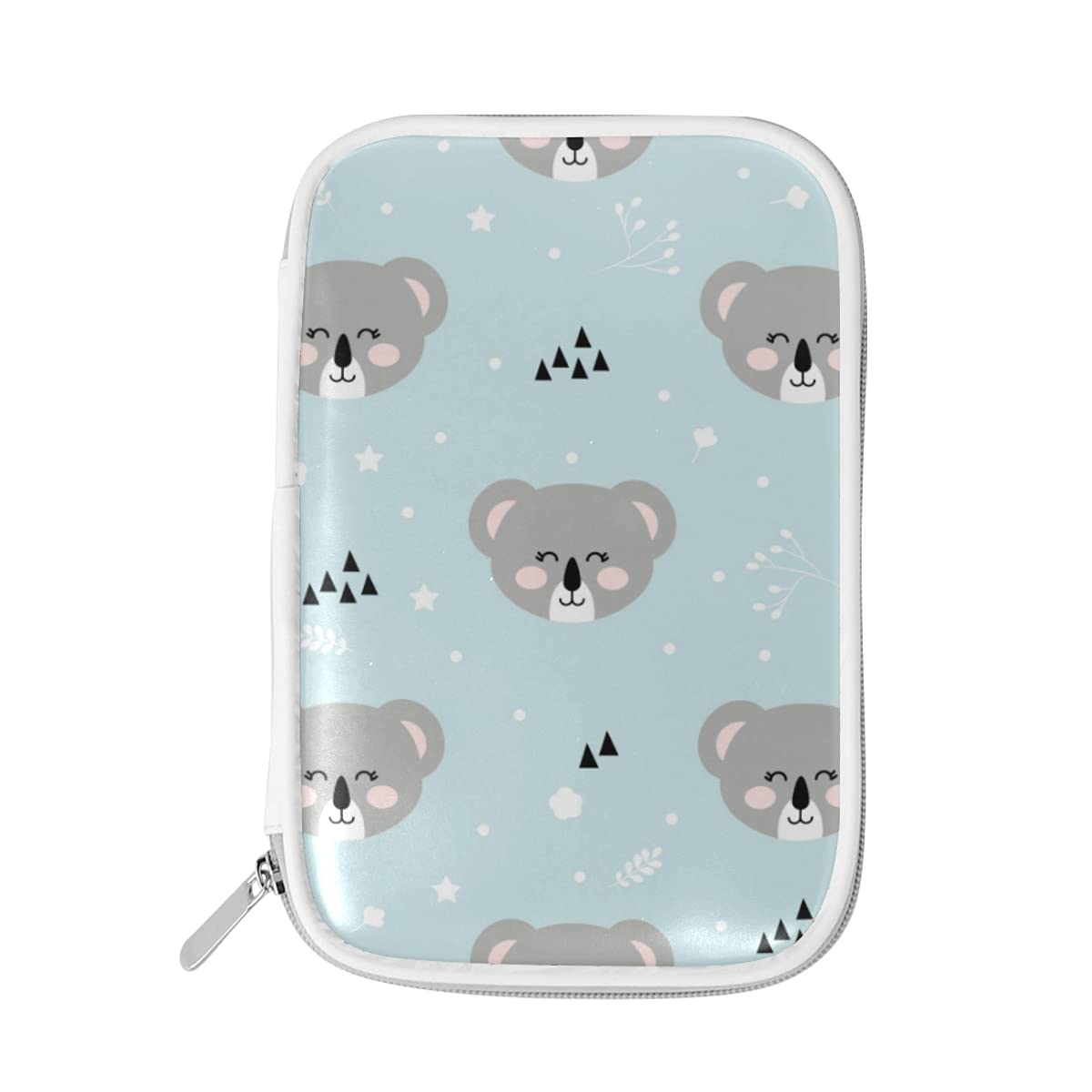 Cute Koala Cartoon Pencil Bag - Large Capacity Pen Case for Teens, Students - Perfect for School, Office & Travel Organization