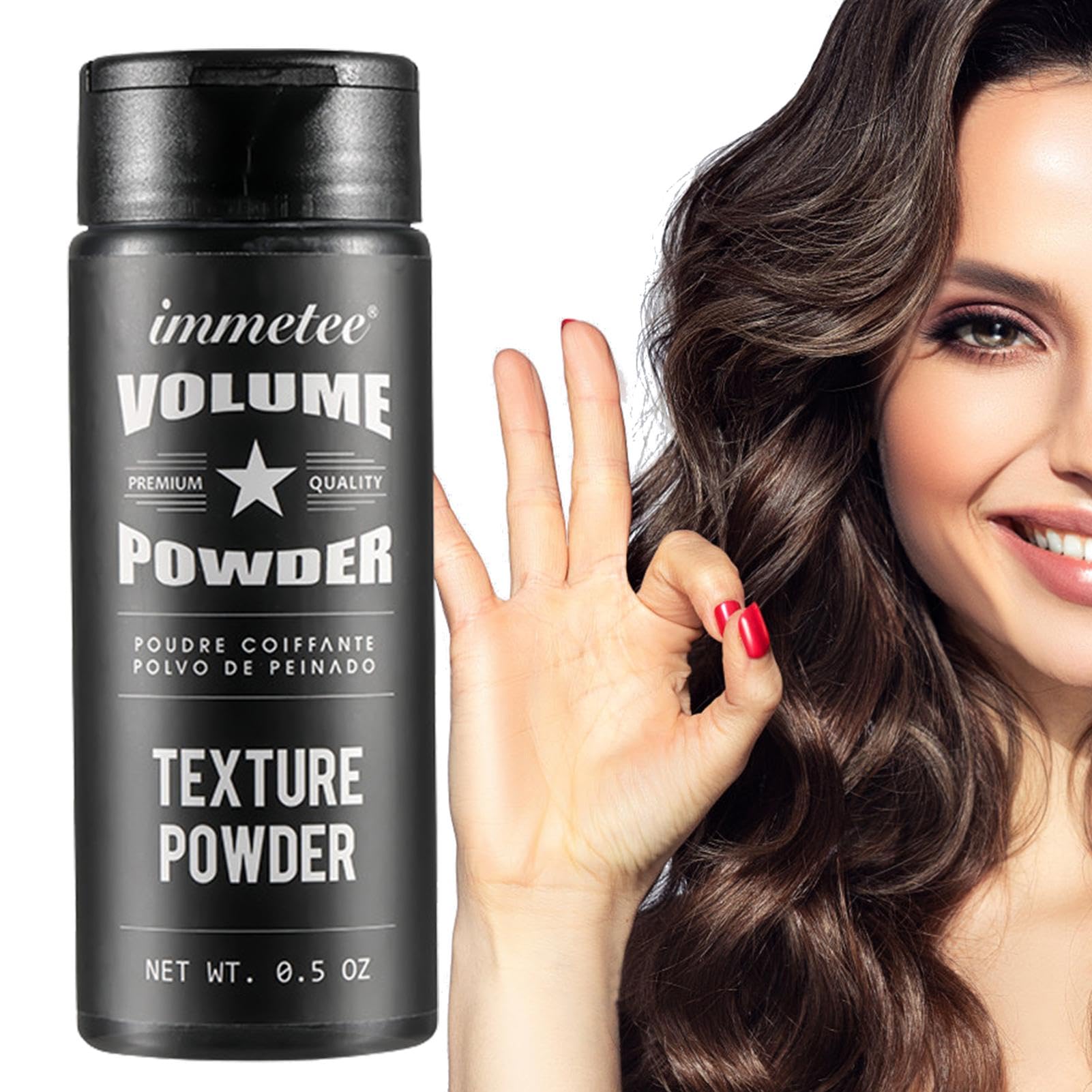 Voluamazing Texturizing Powder for Hair - Long Lasting Styling Powder Adds Volume & Natural Fluffiness - Perfect for Beach Waves, Updos, and Everyday Texture (2oz)