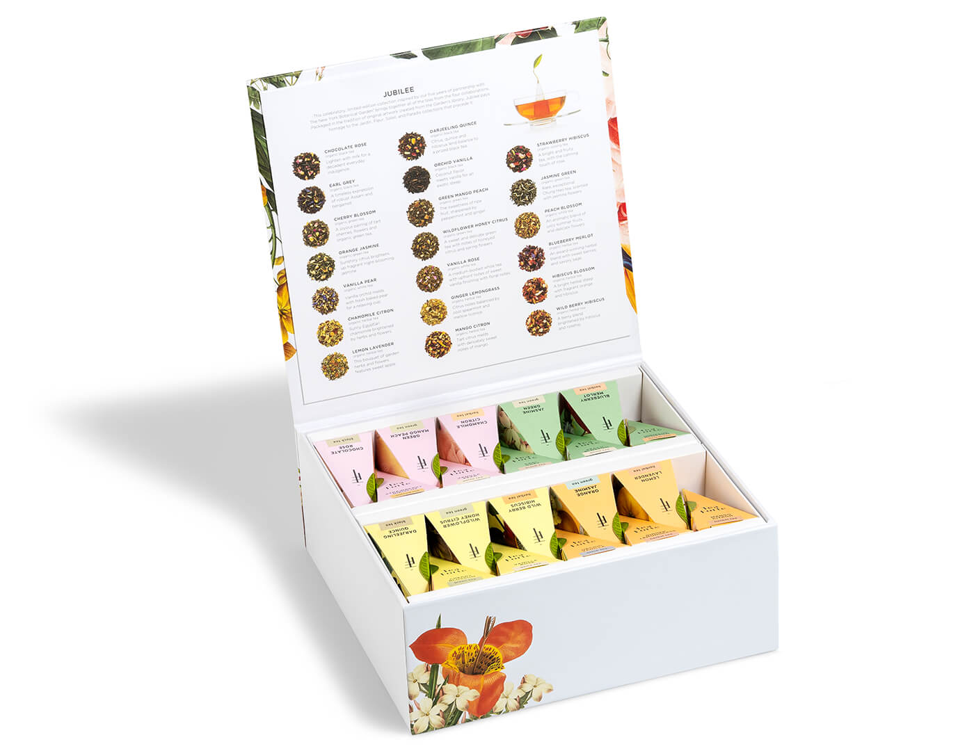 Premium Tea Chest Jubilee Gift Set - Luxury Loose Leaf Tea Collection for Tea Lovers - Perfect for Home, Office & Gifting