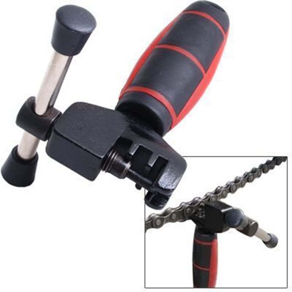 Universal Bike Chain Breaker Tool - Heavy Duty Steel Chain Splitter & Cutter for 8/9/10 Speed Bicycle Chains - Perfect for Road & Mountain Bike Chain Repair & Maintenance - Essential Cycling Gear for DIY Repairs & Trailside Fixes