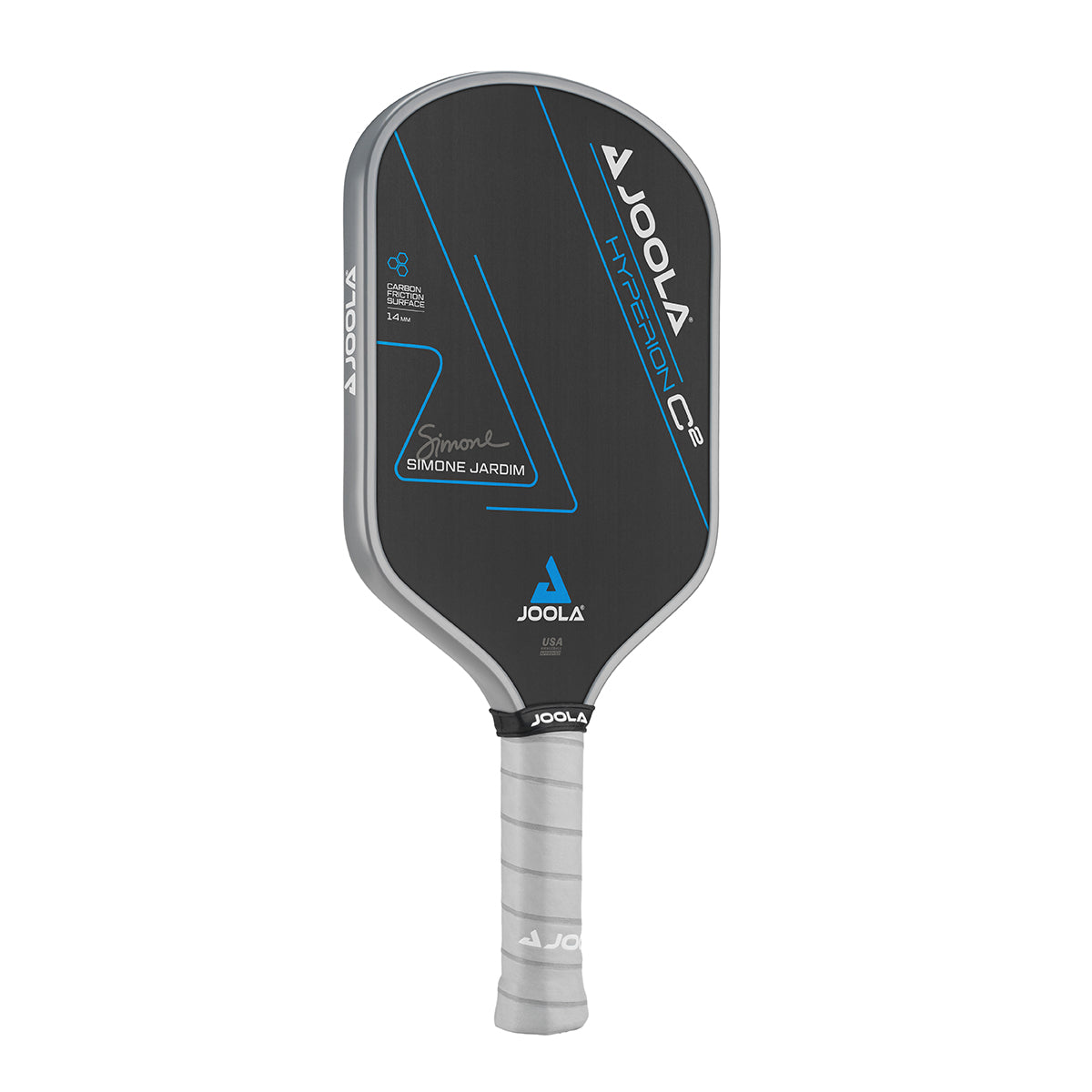 JOOLA Simone Jardim Hyperion C2 CFS 14 Pickleball Paddle - Premium Carbon Fiber Paddle for Competitive Play, Tournament-Ready Design, Ideal for Advanced Players & Outdoor/Indoor Pickleball Matches