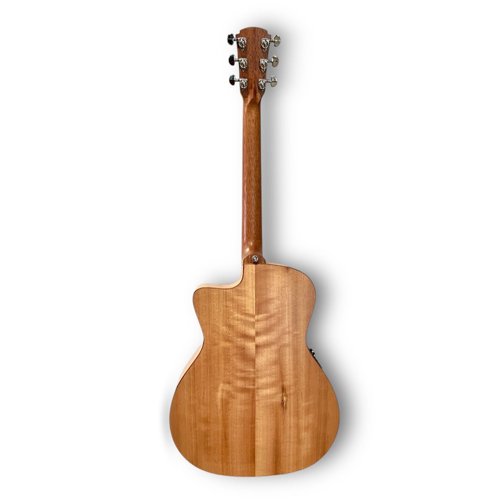 Cole Clark SAN1EC RDM Studio Grand Auditorium Acoustic Guitar - Redwood Top with Maple Back & Sides | Perfect for Live Performances, Studio Recording & Traveling Musicians