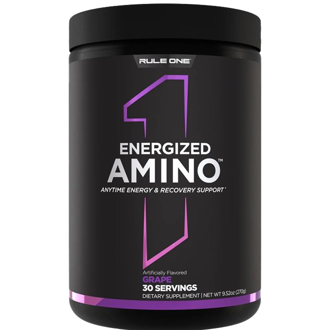 Energized Amino Grape Flavor Sports Drink Powder 270g - Boost Energy & Recovery for Athletes & Fitness Enthusiasts
