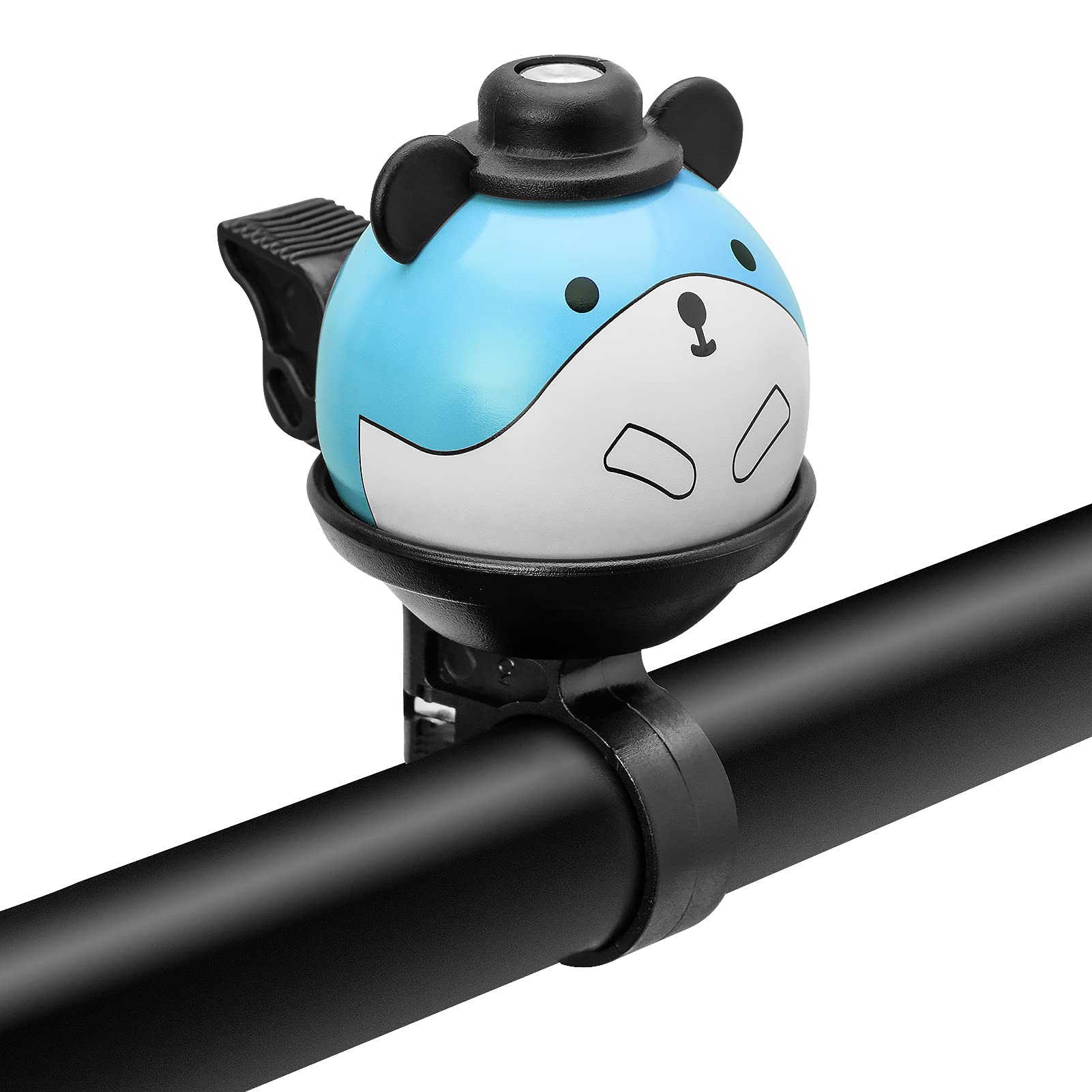 ROCKBROS Cute Ring Ball Bike Bell - Durable Bicycle Accessories for Kids, Girls & Boys - Perfect for Bikes, Scooters & Cycling Safety (Fun & Loud Alert)