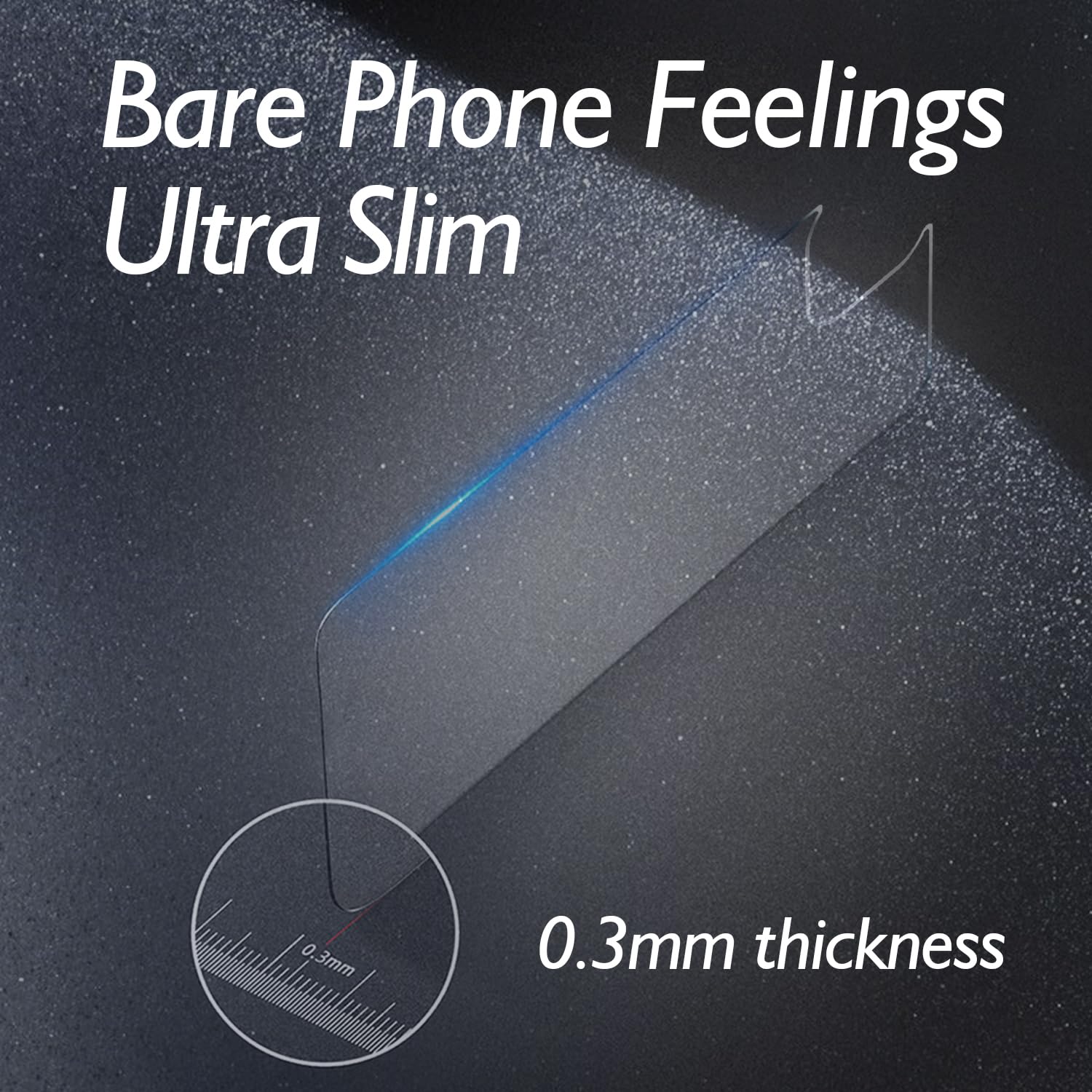 iPhone 15 Pro Back Glass Protector (2-Pack) - Tempered Glass Rear Screen Protector for 6.1