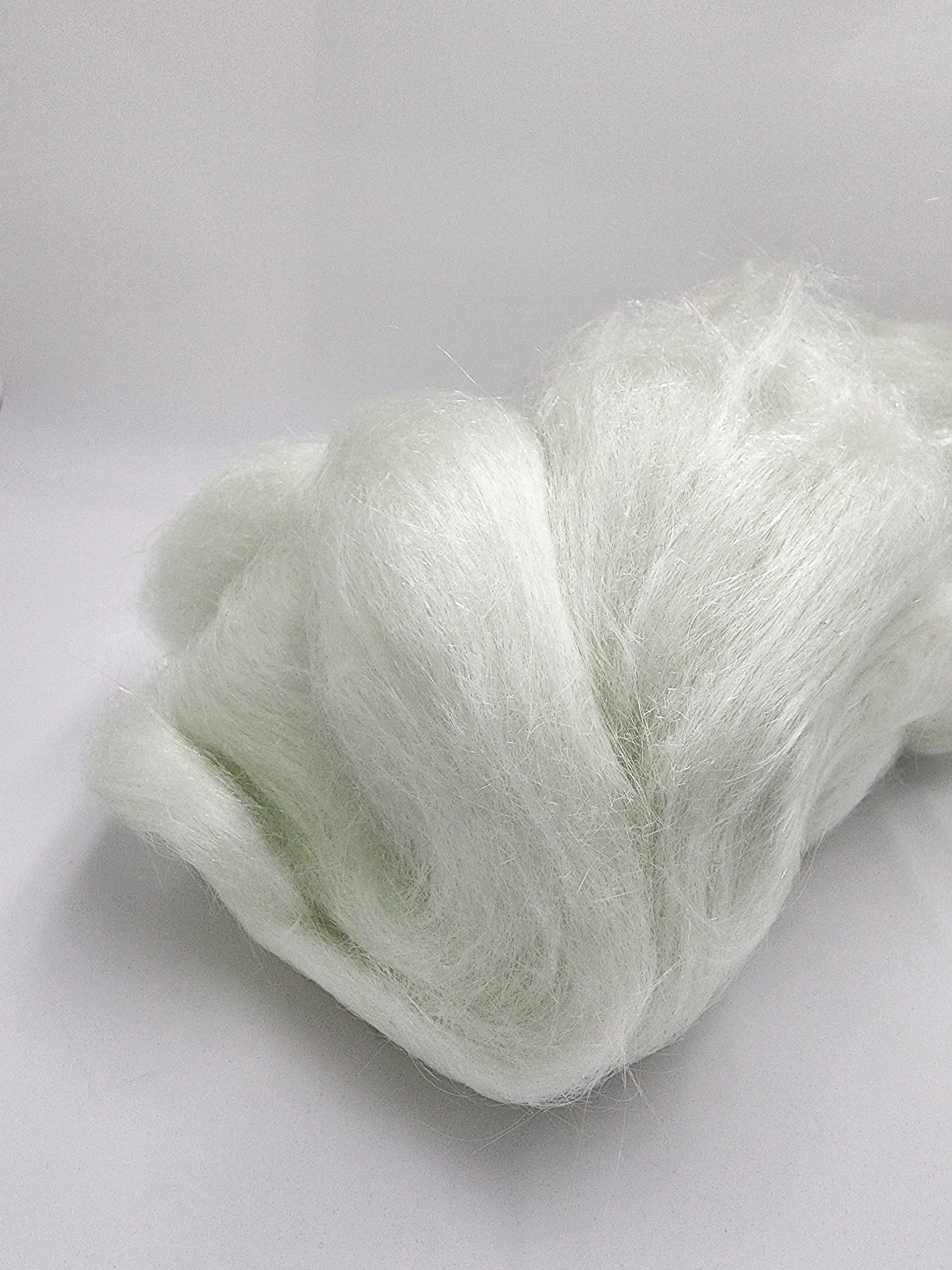 YANTRA Lab High-Temperature Quartz Fiber Glass Wool - 1 LB Long Strand Catalytic Filler for Filtration | Laboratory, Industrial & HVAC Applications