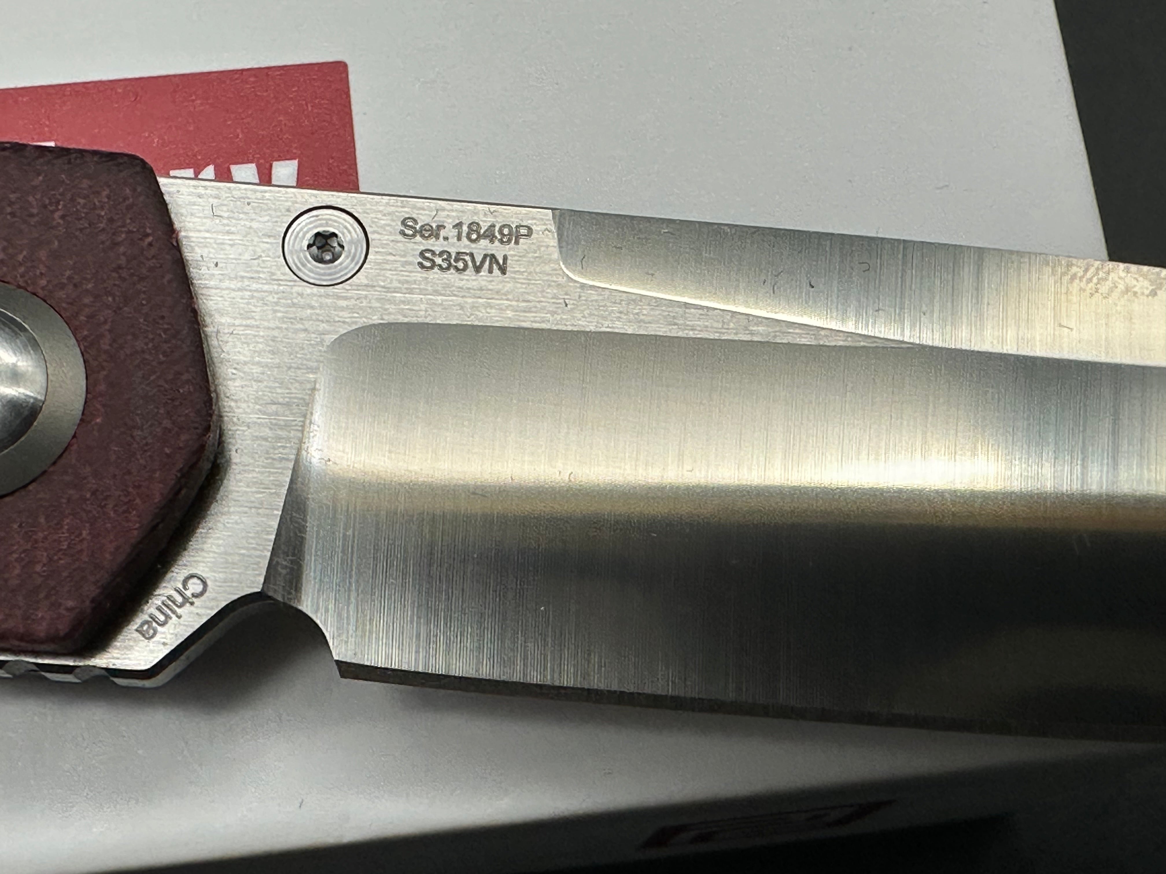 Artisan Cutlery Sirius Liner Lock Folding Knife - 3.5
