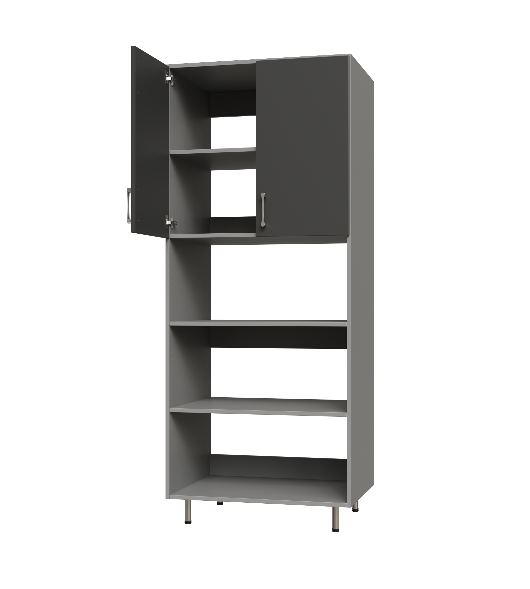 Garage Overhead Storage Shelf Tower - Heavy Duty Wall Mounted Organizer for Tools, Sports Gear & Seasonal Items - Perfect for Garage, Basement & Shed Organization
