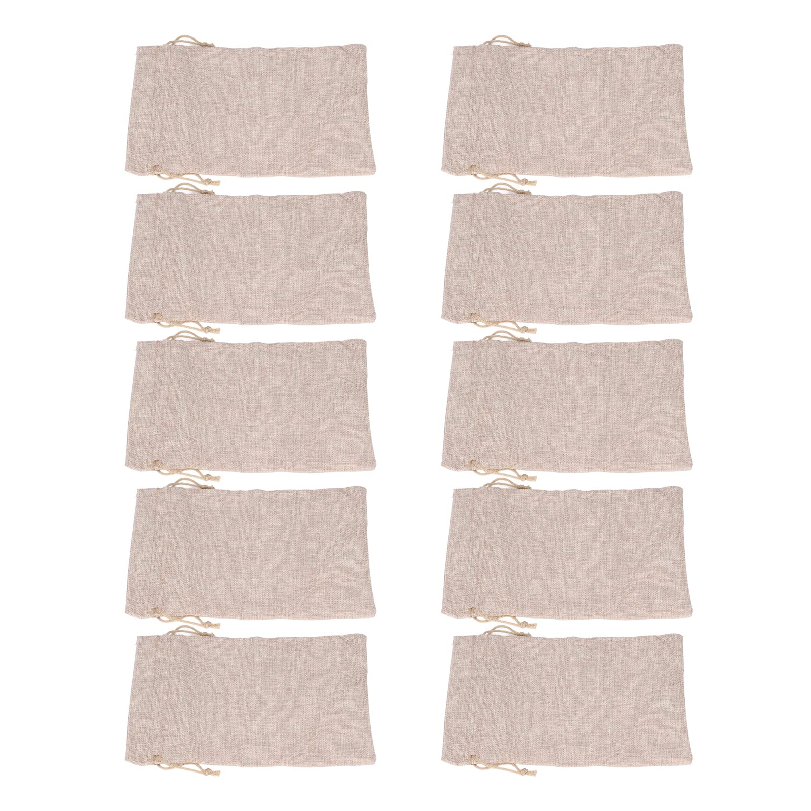 Organic Cotton Linen Reusable Bread Storage Bags - Extra Thick Washable Fabric for Tea Leaves, Groceries & Bulk Food Storage - Perfect for Kitchen, Pantry Organization & Eco-Friendly Shopping
