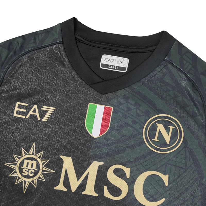 Official SSC Napoli Football Jersey - Men's & Women's Vintage Style Soccer T-Shirt - Perfect for Match Days, Fan Gifts & Casual Wear