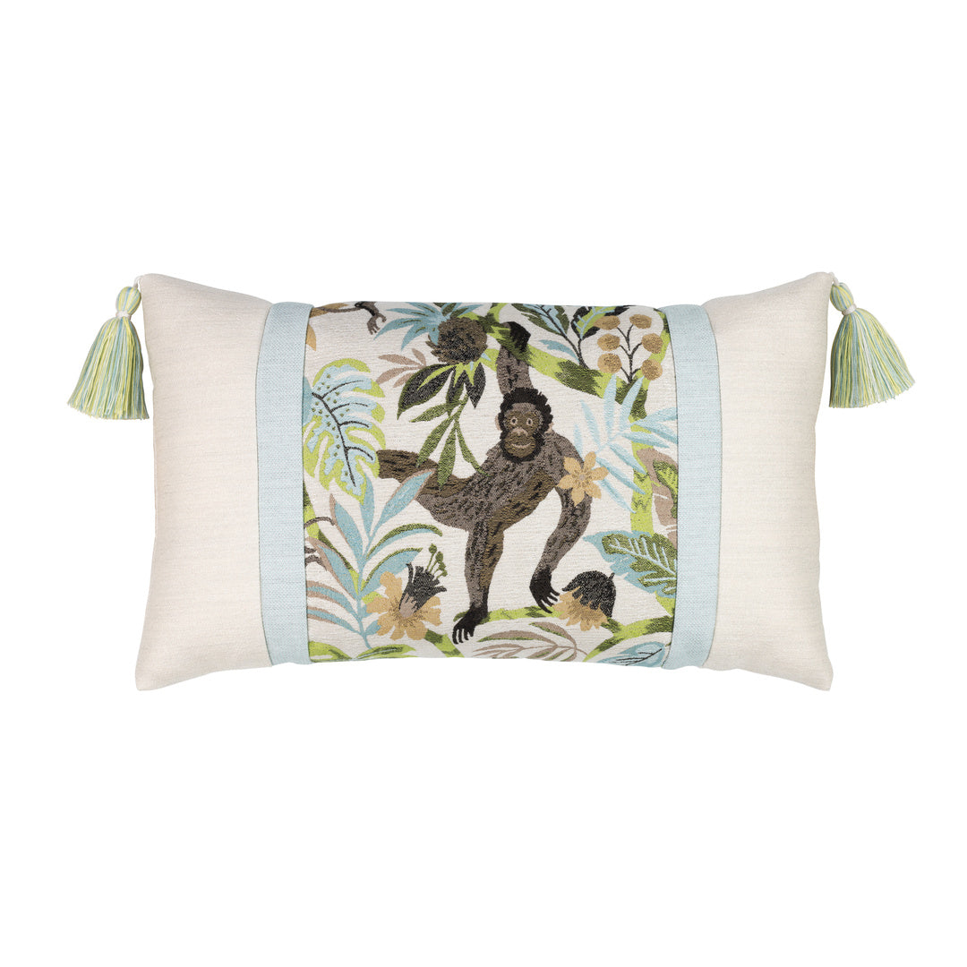 Monteverde Indoor/Outdoor Lumbar Pillow - Soft & Durable Decorative Throw Pillow for Sofa, Bed, Patio & Garden - Perfect for Home, Office & Outdoor Use