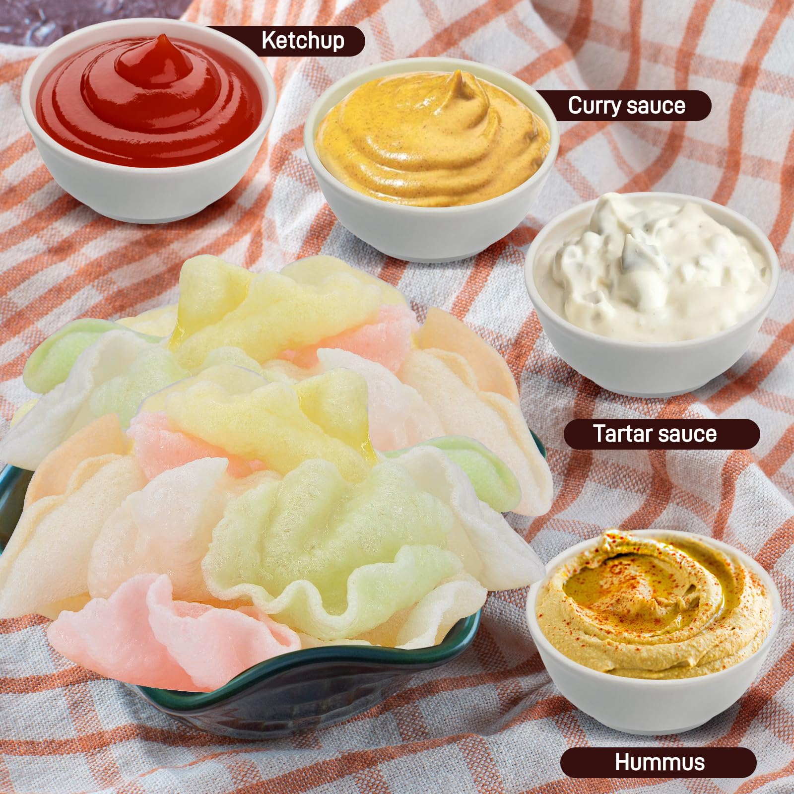 Yip Choice Uncooked Colorful Prawn Crackers - Crispy Shrimp Flavor Snacks (6.35oz) | Perfect for Parties, Curry Pairing & Asian Cuisine | Great Appetizer & Movie Night Snack