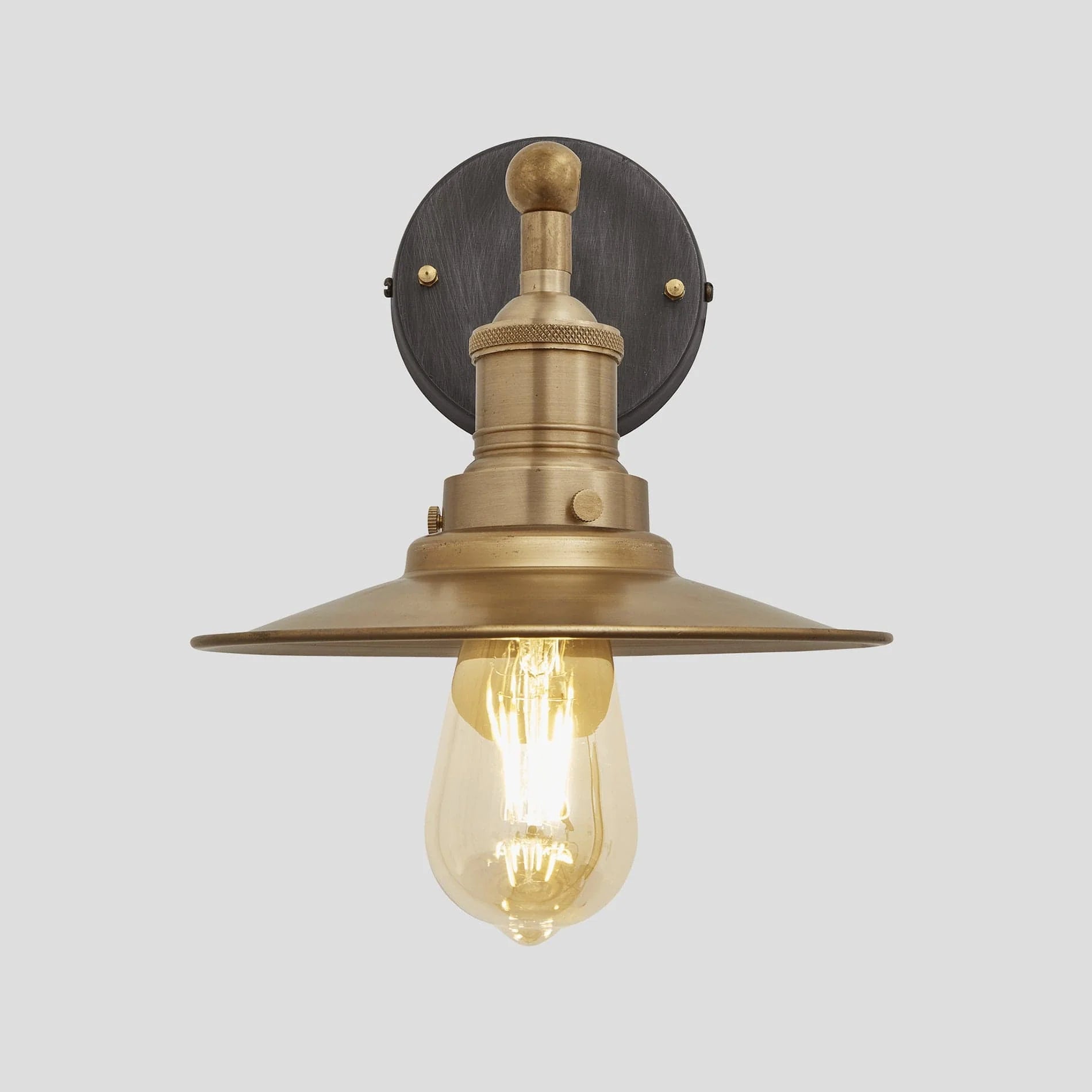 Brooklyn 8 Flat Outdoor Wall Light - Durable Weatherproof Exterior Sconce with Various Finishes - Perfect for Porch, Patio, Garage & Entryway Lighting