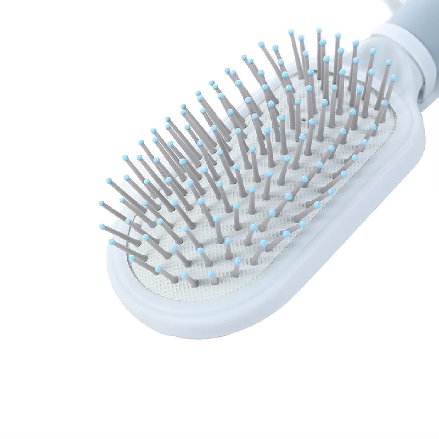 **DANSR Pro Wooden Detangling Hair Brush - Natural Paddle Hairbrush for Women, Men & Kids - Stimulates Scalp, Reduces Breakage & Adds Shine - Perfect for Wet, Dry or Curly Hair (1-Pack, Blue)**
