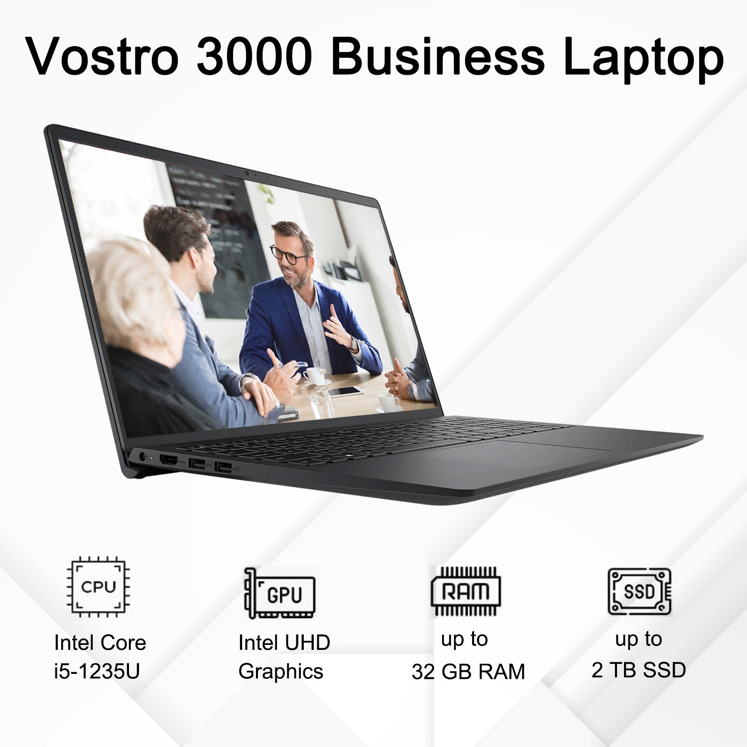 Dell Vostro 3520 Business Laptop - 15.6