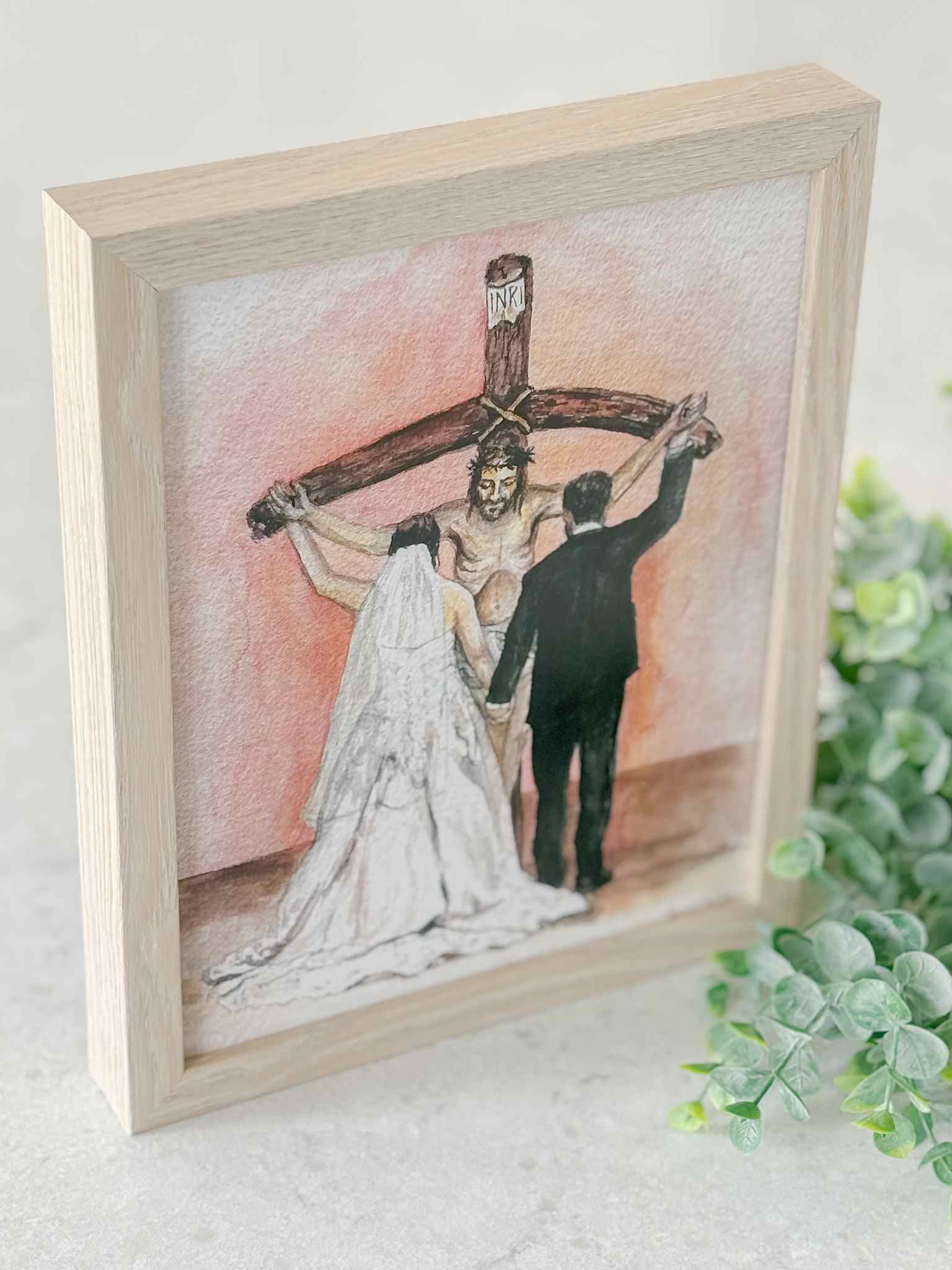 Love Sacrifice Print - Romantic Wall Art Decor for Home, Bedroom & Office - Perfect for Valentine's Day & Anniversary Gifts