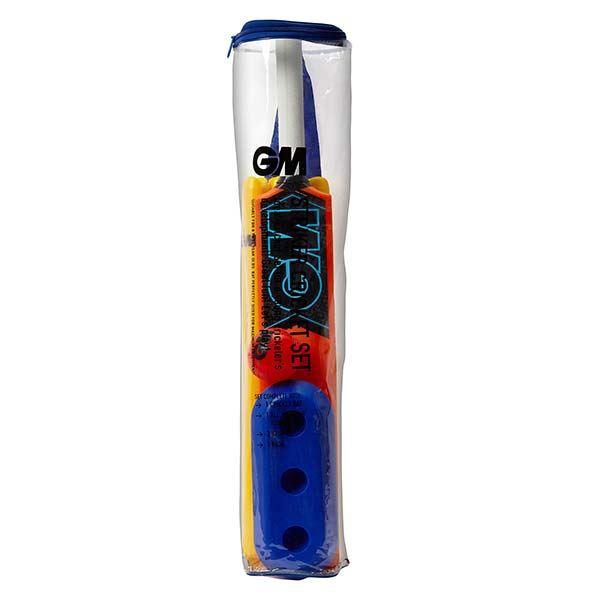 Gunn & Moore Striker Cricket Set - Complete Cricket Bat, Ball & Stumps Kit for Adults & Kids - Perfect for Backyard Games, Training & Competitive Matches