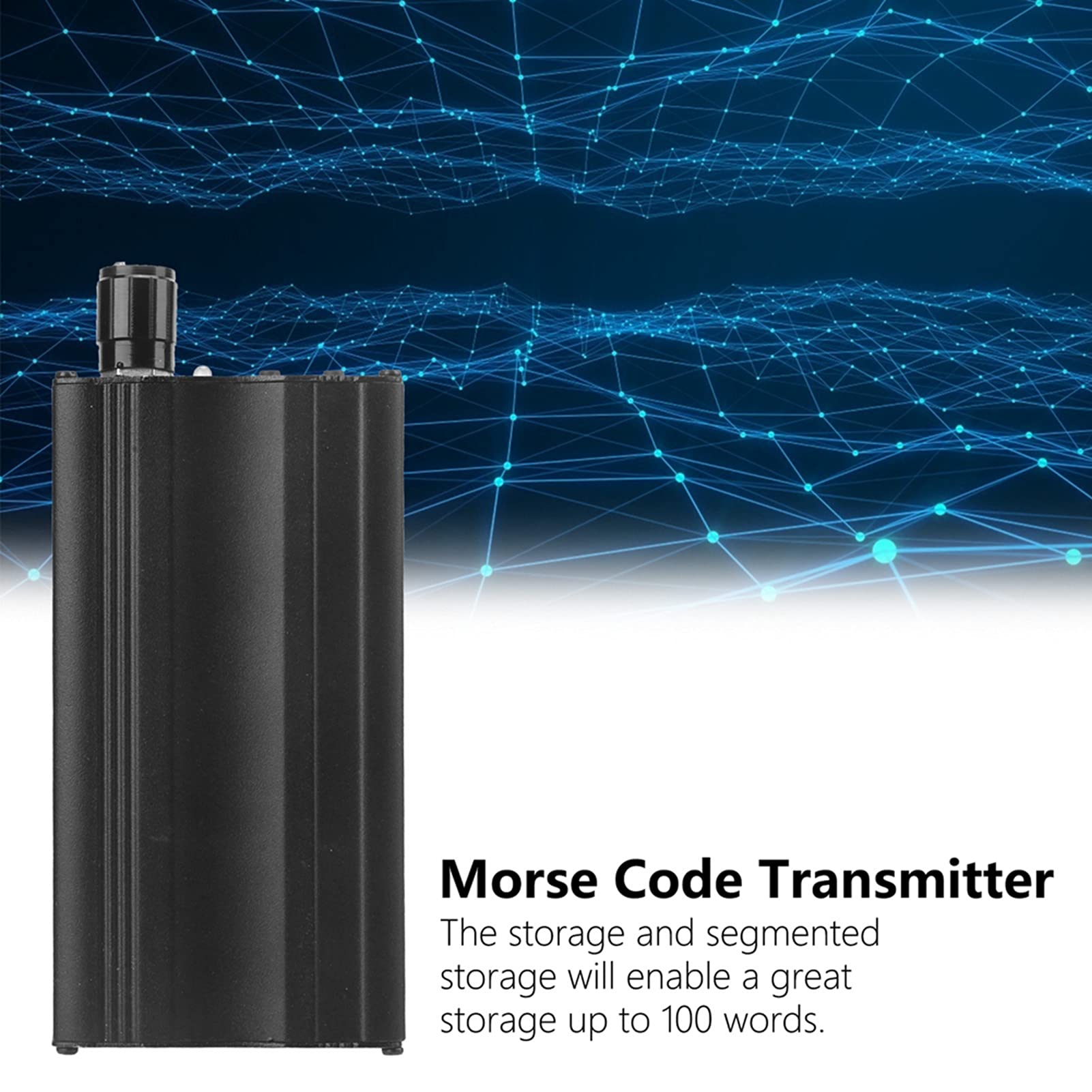 Automatic Morse Code Keyer - Memory Keyer Transmitter for Ham Radio Amplifier - Perfect for CW Operation & Morse Code Practice