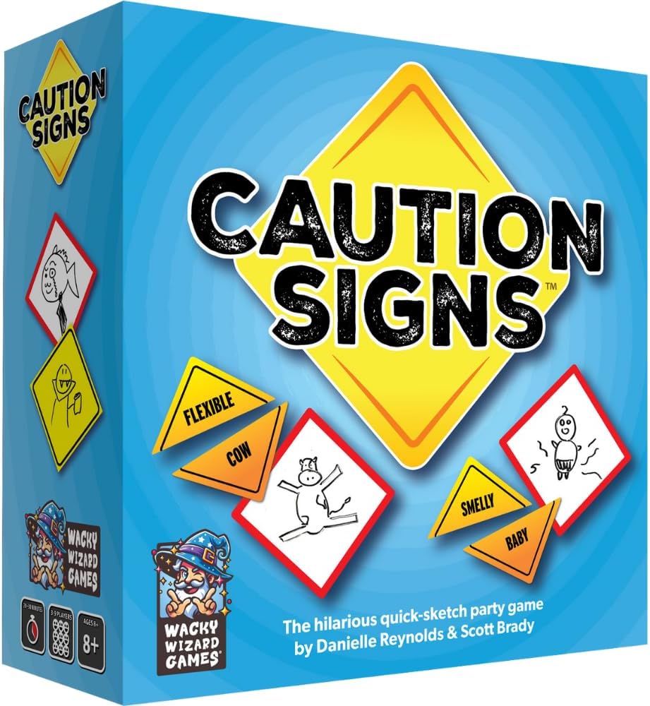 Caution Signs - High Visibility Safety Warning Signs for Workplace, Construction & Hazard Areas - Durable Reflective Safety Signs for OSHA Compliance