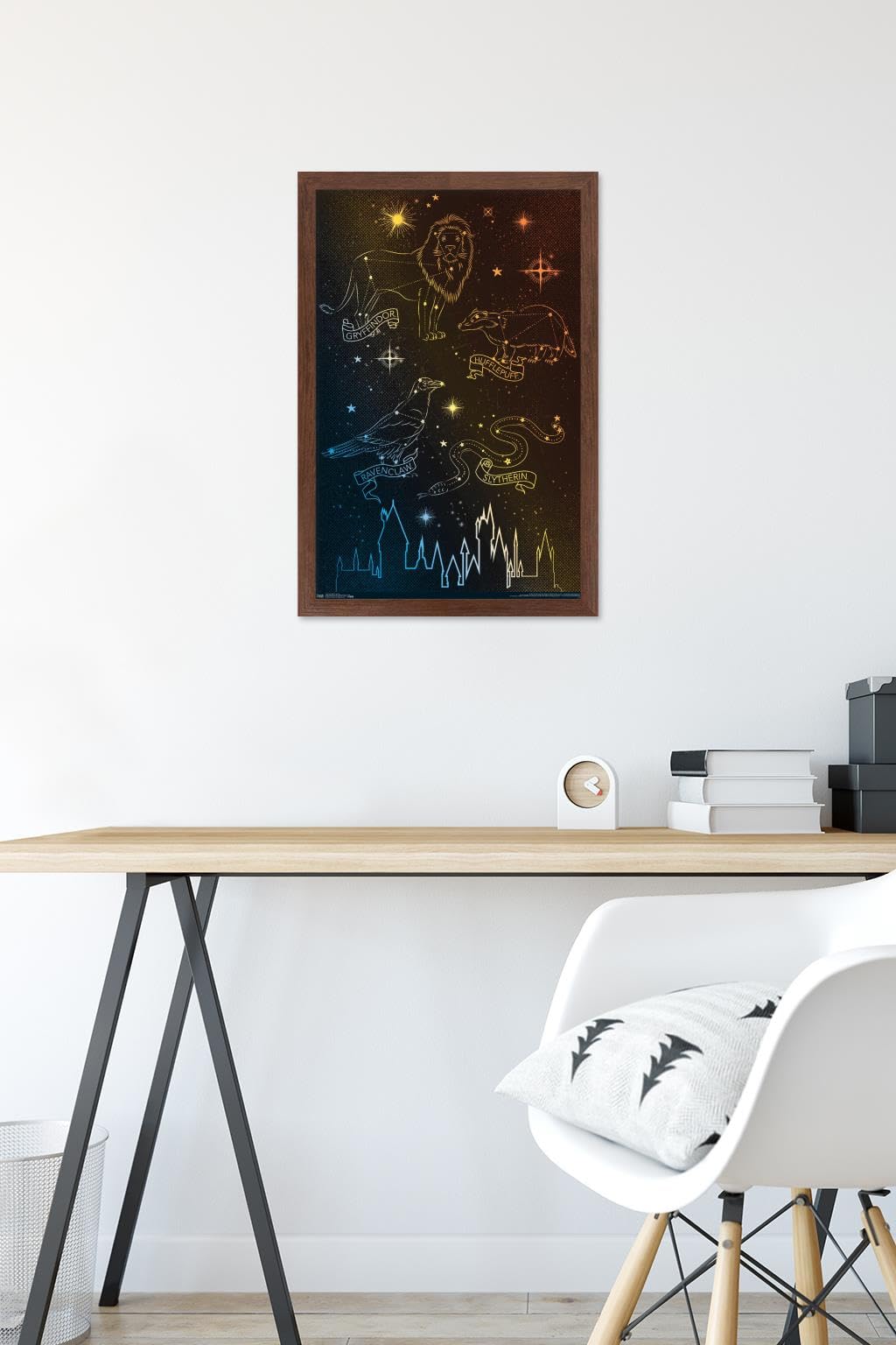 Trends International The Wizarding World: Harry Potter - Houses in the Stars Wall Poster, 14.725