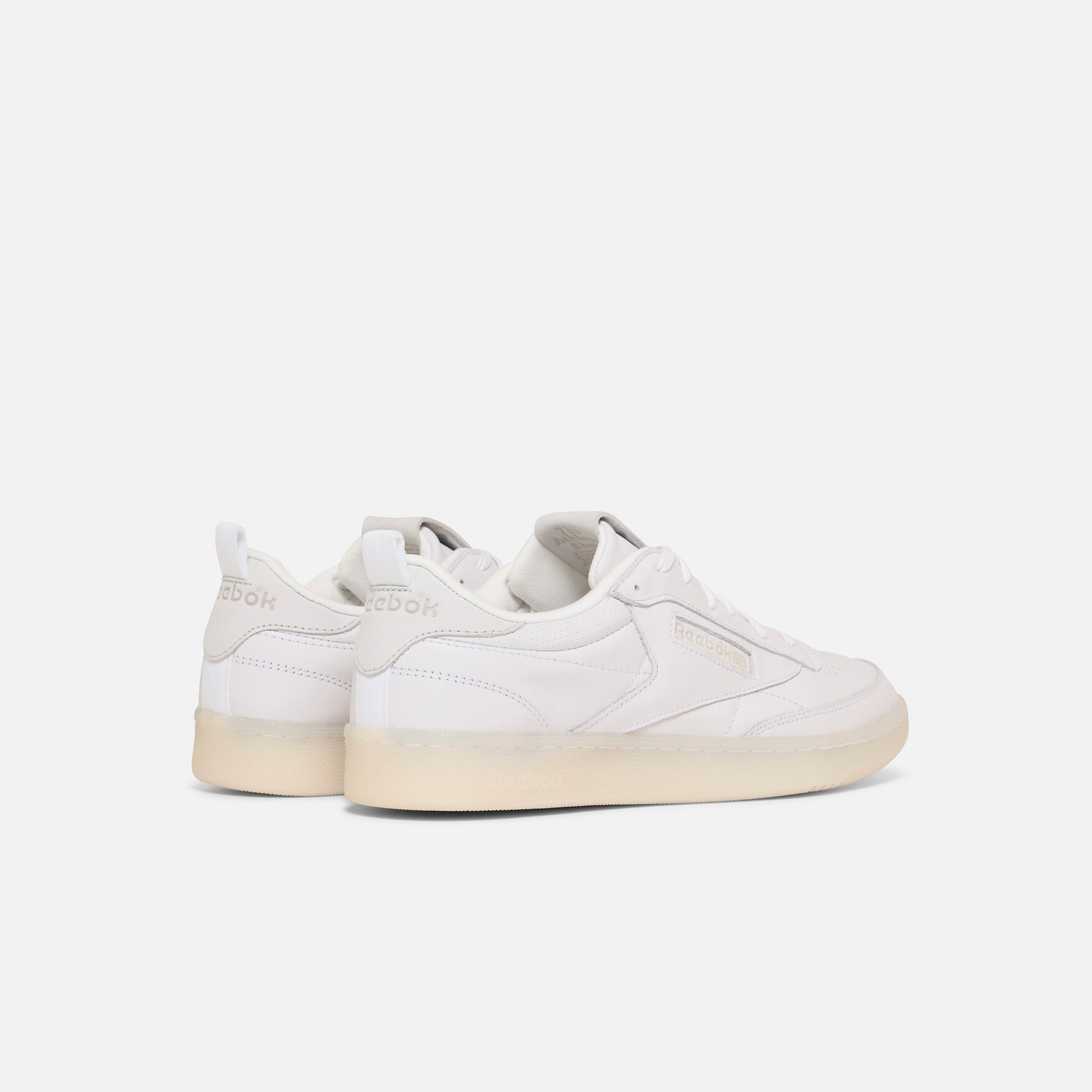 Reebok Club C 85 Vintage White/Gold Metallic/Pure Grey Sneakers - Classic Tennis Shoes for Men & Women | Perfect for Casual Wear, Gym & Street Style