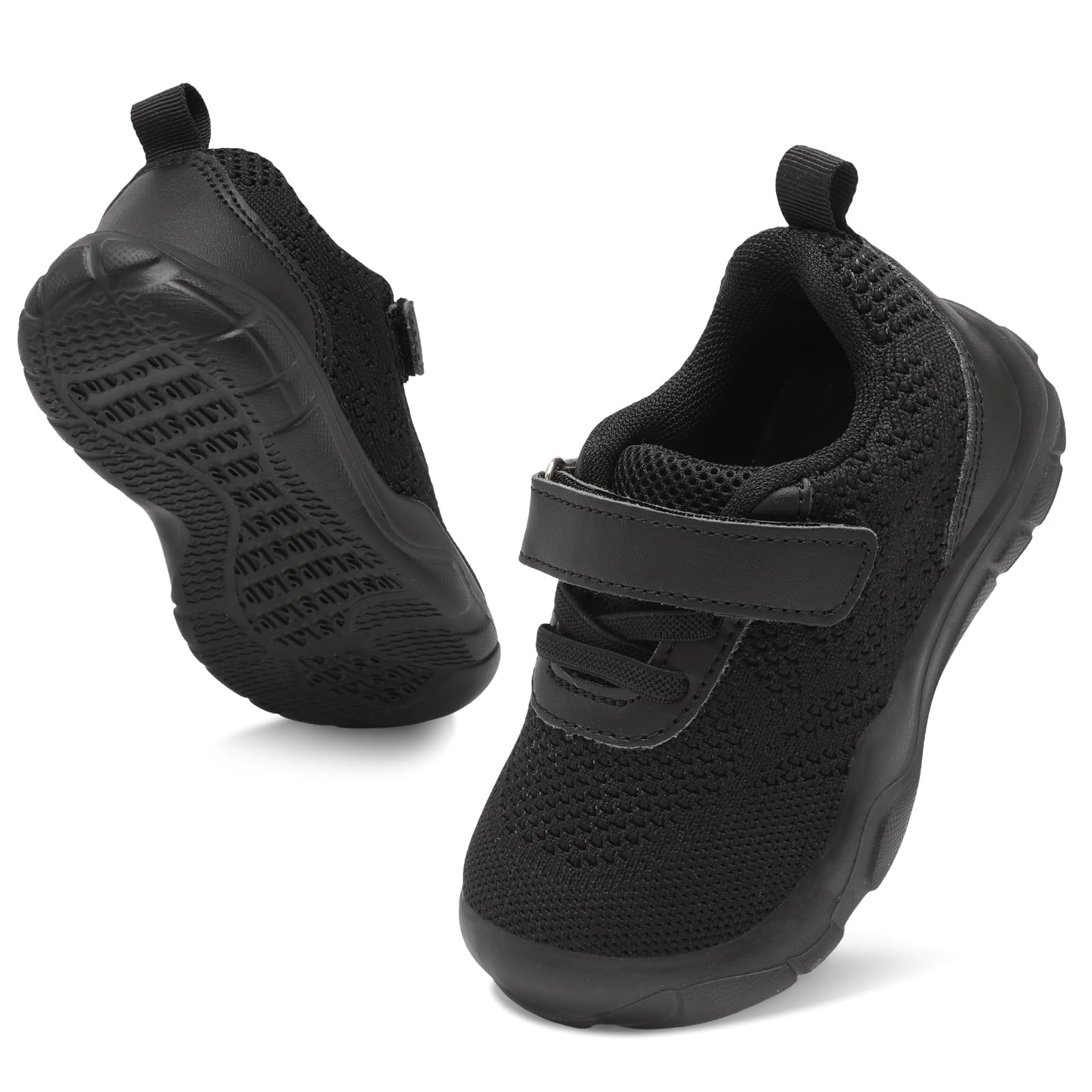 BARERUN Barefoot Shoes for Toddlers Boys & Girls - Breathable Kids Sneakers for School, Tennis, Running & Walking - Slip On Lightweight Infant Shoes (Perfect for Playground, Gym Class & Everyday Wear)