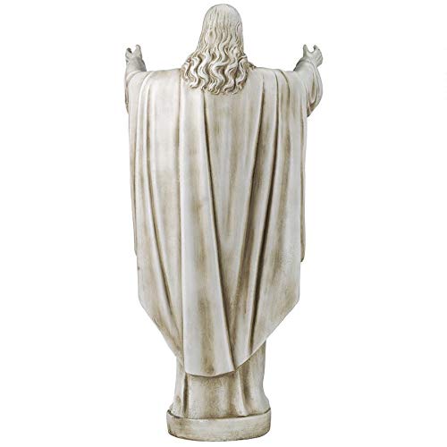 Design Toscano Sacred Heart Religious Garden Statue - 10