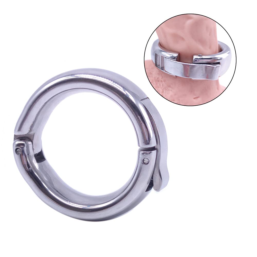 5.5oz 316 Stainless Steel Ball Stretcher - Adjustable Men's Testicle Weight for Intimate Play & Strength Training (XL Size, White) - Perfect for BDSM, Sensation Play & Male Enhancement
