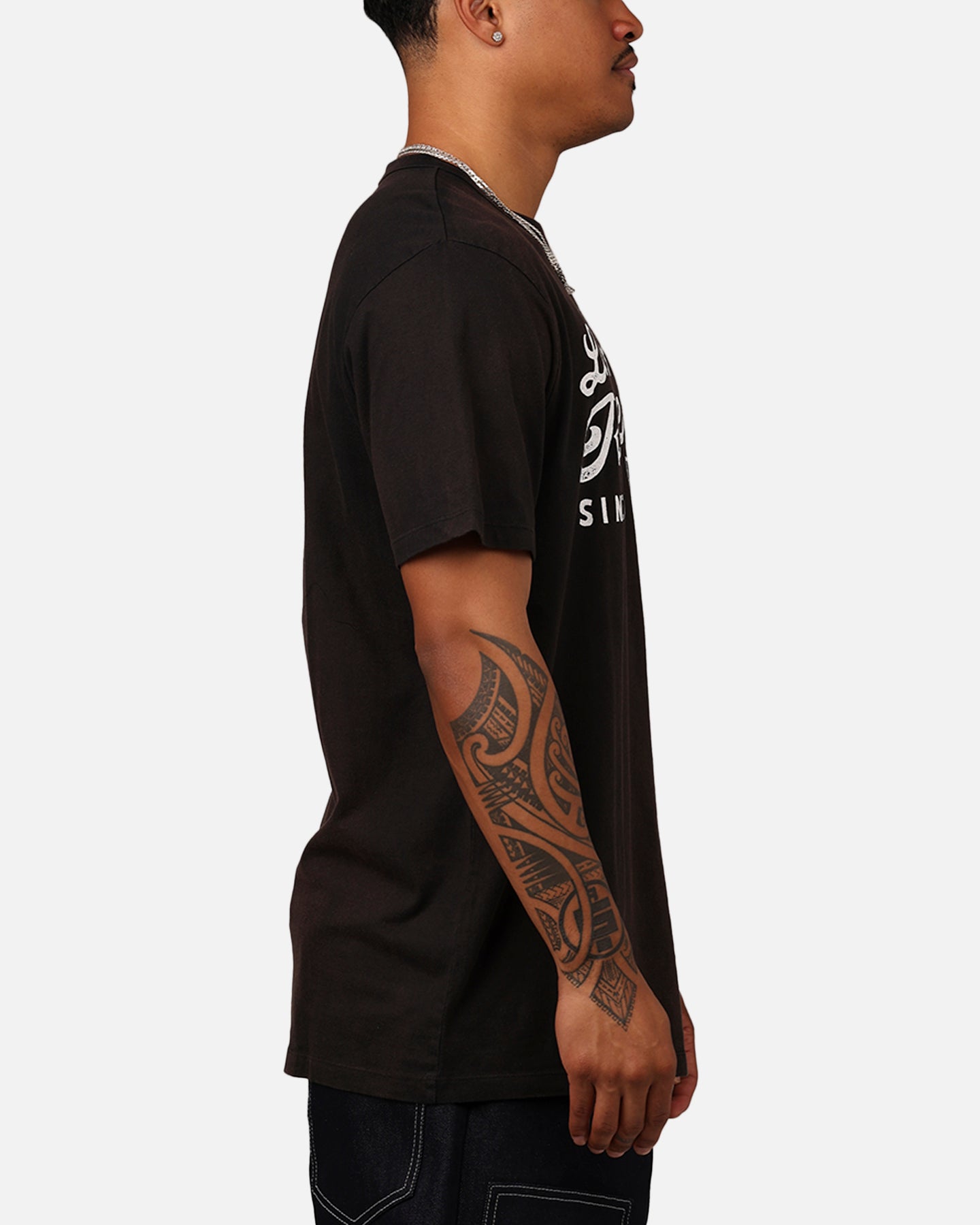 47 Brand Las Vegas Raiders Dusted T-Shirt for Men - Black NFL Football Fan Jersey - Perfect for Game Day, Tailgating & Sports Events