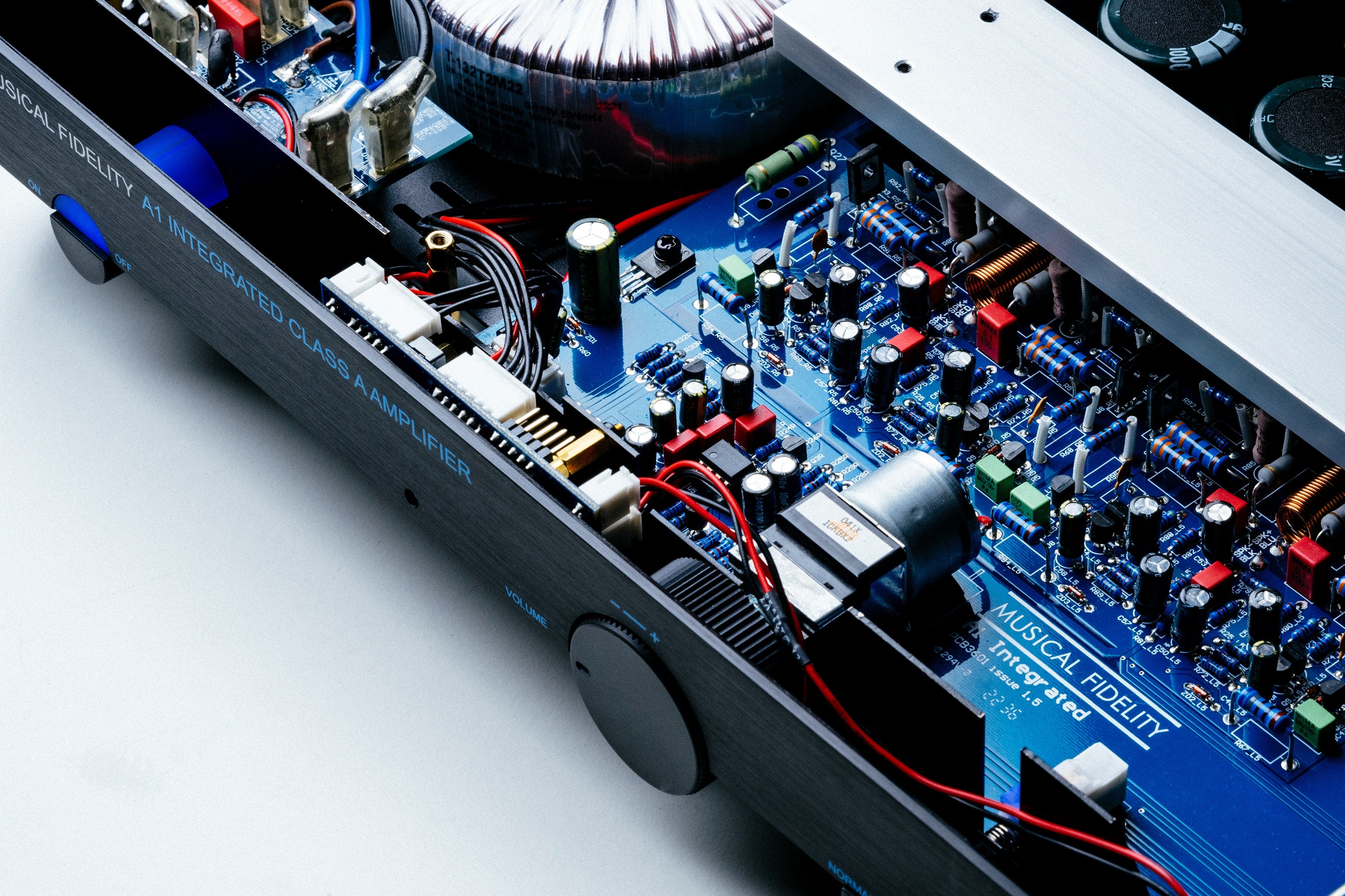 Musical Fidelity A1 Hi-Fi Class A Integrated Stereo Amplifier - Audiophile Home Audio System for Vinyl Records & High-End Speakers