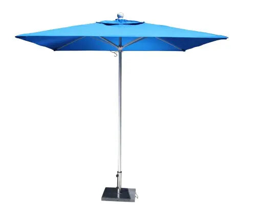 7 ft Square Commercial Patio Umbrella - Heavy Duty Outdoor Market Umbrella for Restaurants, Cafes & Poolside - Waterproof & UV Protection - Perfect for Shade in Hot Weather