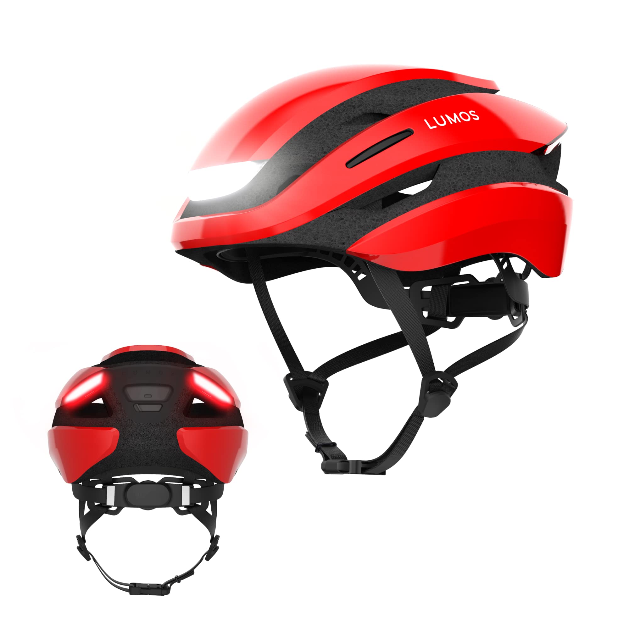 Lumos Ultra Smart Bike Helmet for Adults - Adjustable LED Safety Lights with Turn Signals - Lightweight Cycling Helmet for Men & Women - Perfect for Commuting, Night Riding & Urban Cycling