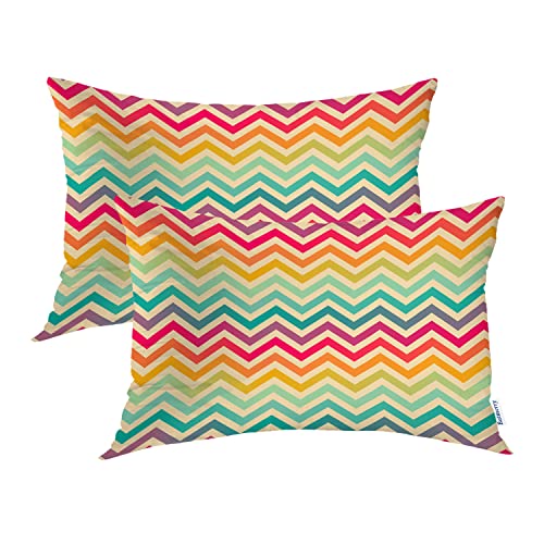 Striped Pointed Ripple Green