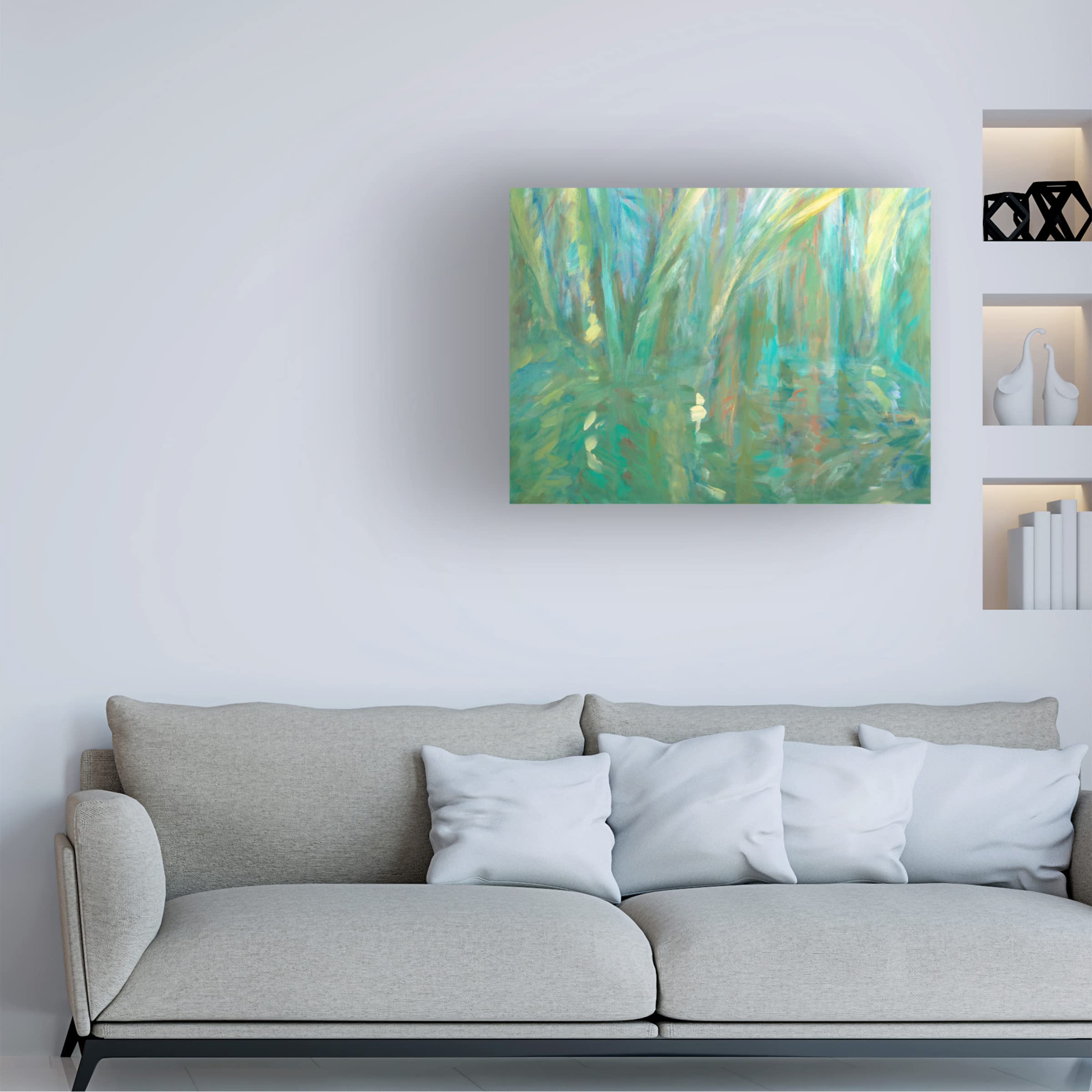 Trademark Fine Art 'Trade Winds Diptych II' Canvas Wall Art by Suzanne Wilkins - Perfect for Living Room, Bedroom & Office Decor