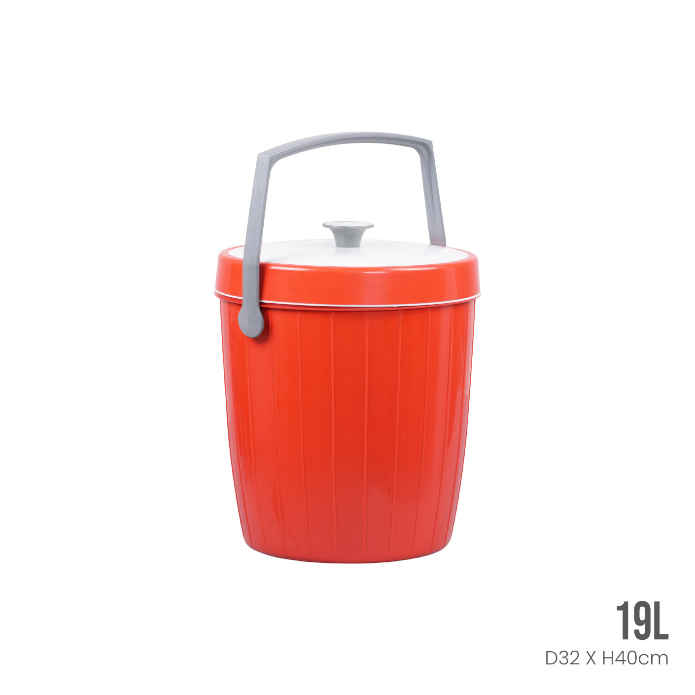 Hot & Cool Insulated 19L (5 Gallon) Bucket with Lid - Perfect for Camping, Picnics, Beach Trips, and Outdoor Adventures (Model 8305)