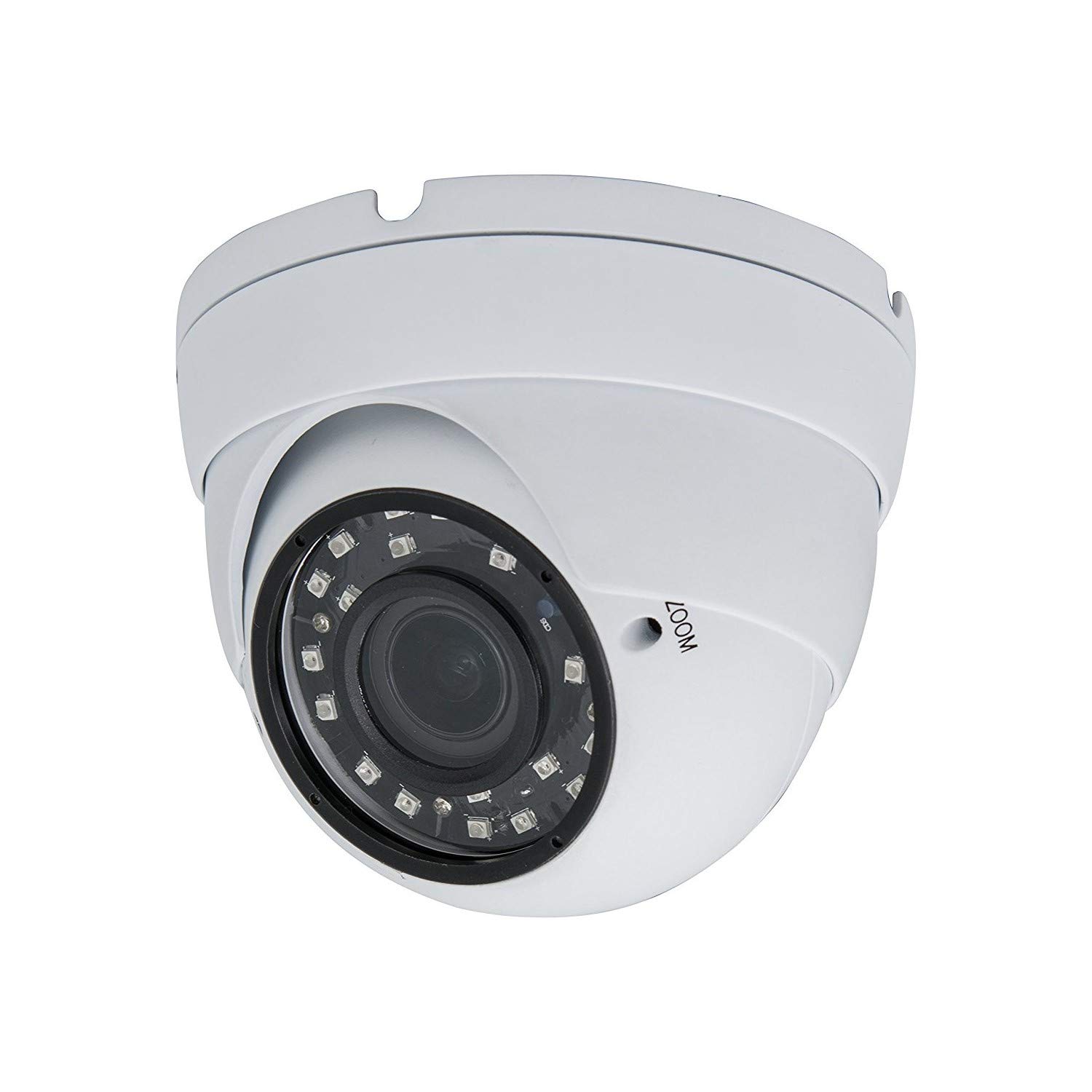 Evertech 1080p HD Security Dome Camera with 2.8-12mm Adjustable Lens | Wide Angle View | Night Vision | Indoor/Outdoor Surveillance | AHD/TVI/CVI/Analog 4-in-1 System | Perfect for Home, Office & Business Security Monitoring