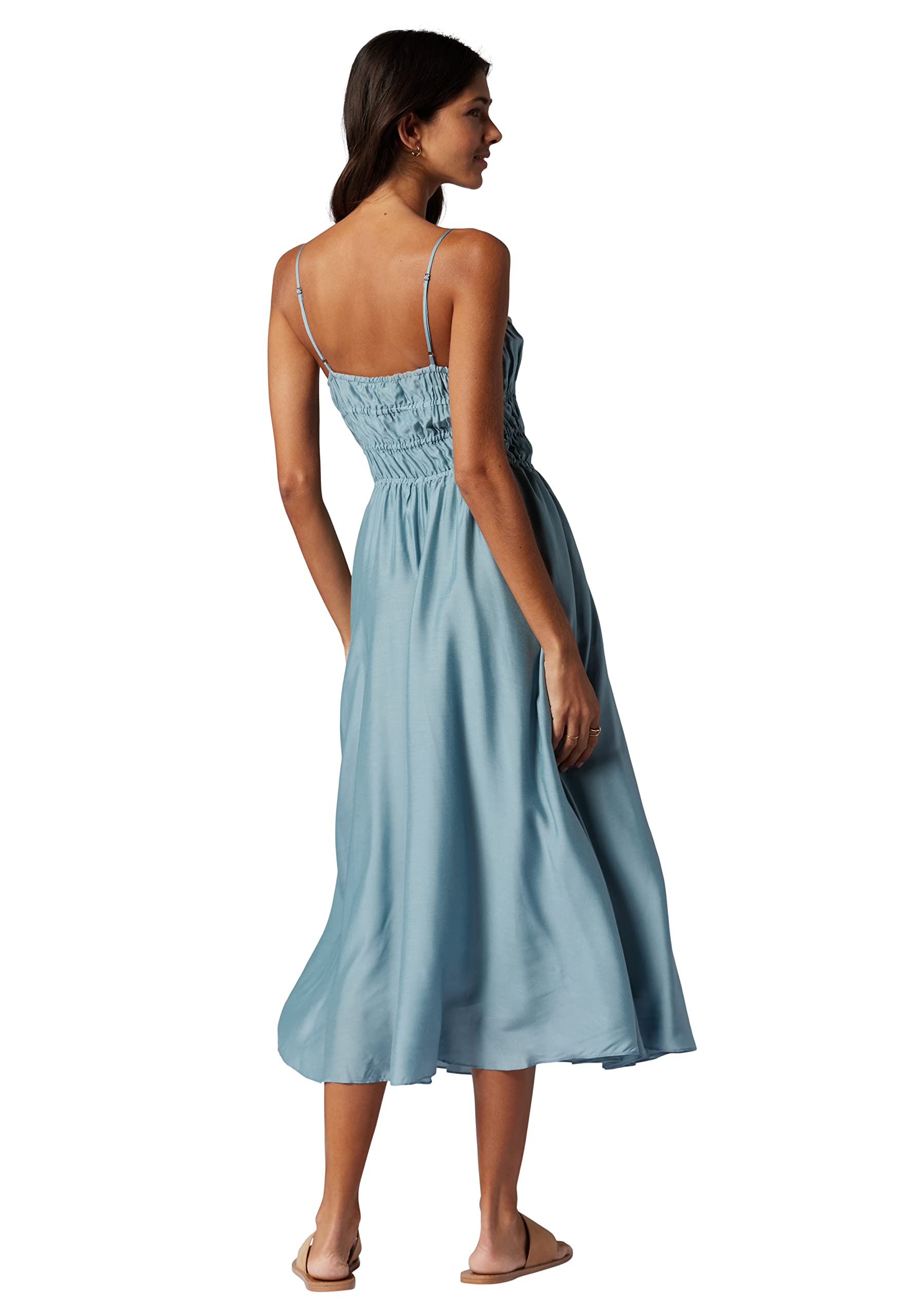 Joie Women's Elena Dress in Citadel - Elegant Flowy Midi Dress for Casual & Formal Occasions | Perfect for Office, Parties & Date Nights