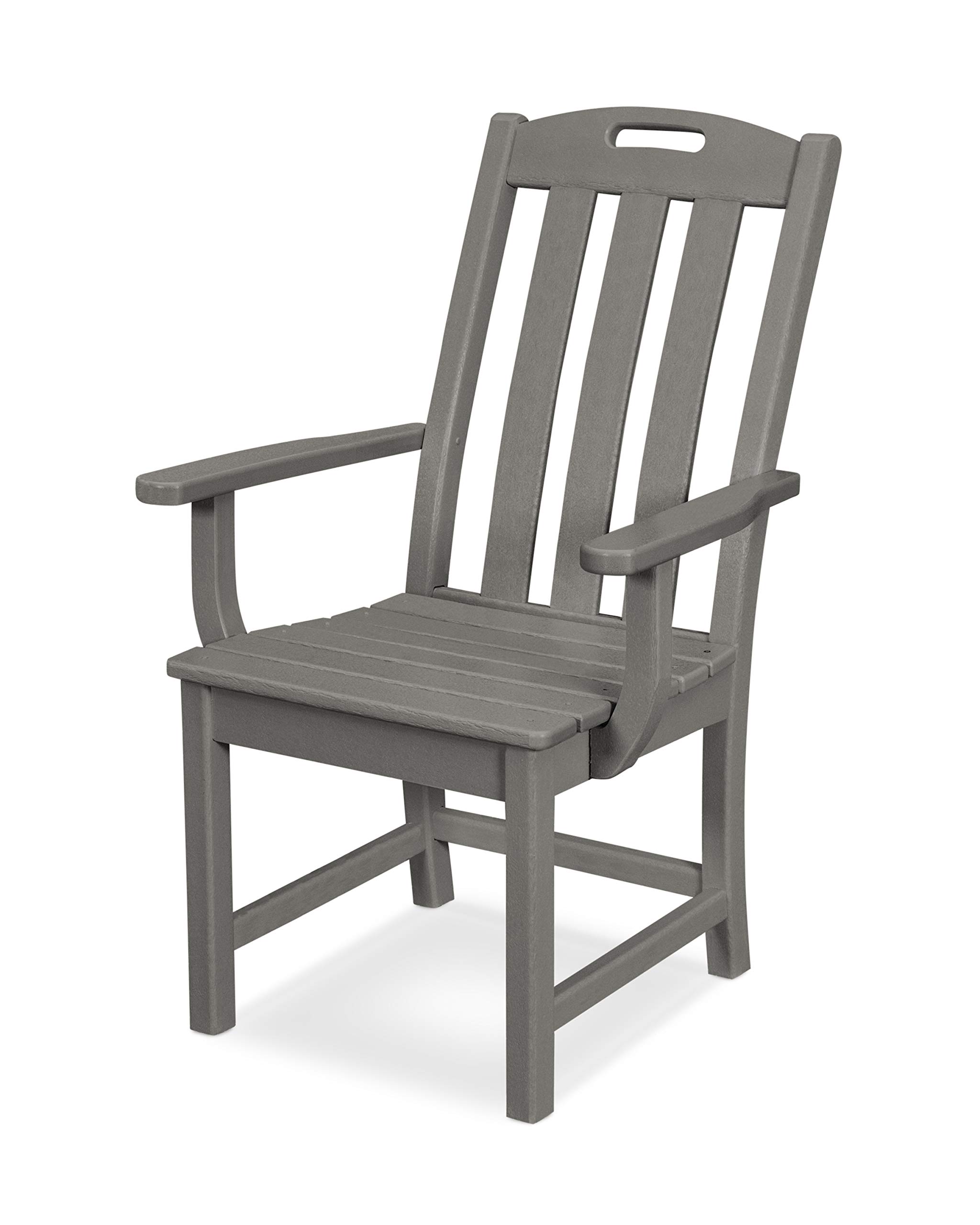 Trex Outdoor Furniture™ Yacht Club Dining Chair - Weather-Resistant Patio & Deck Chair for Poolside, Garden & Outdoor Dining Areas